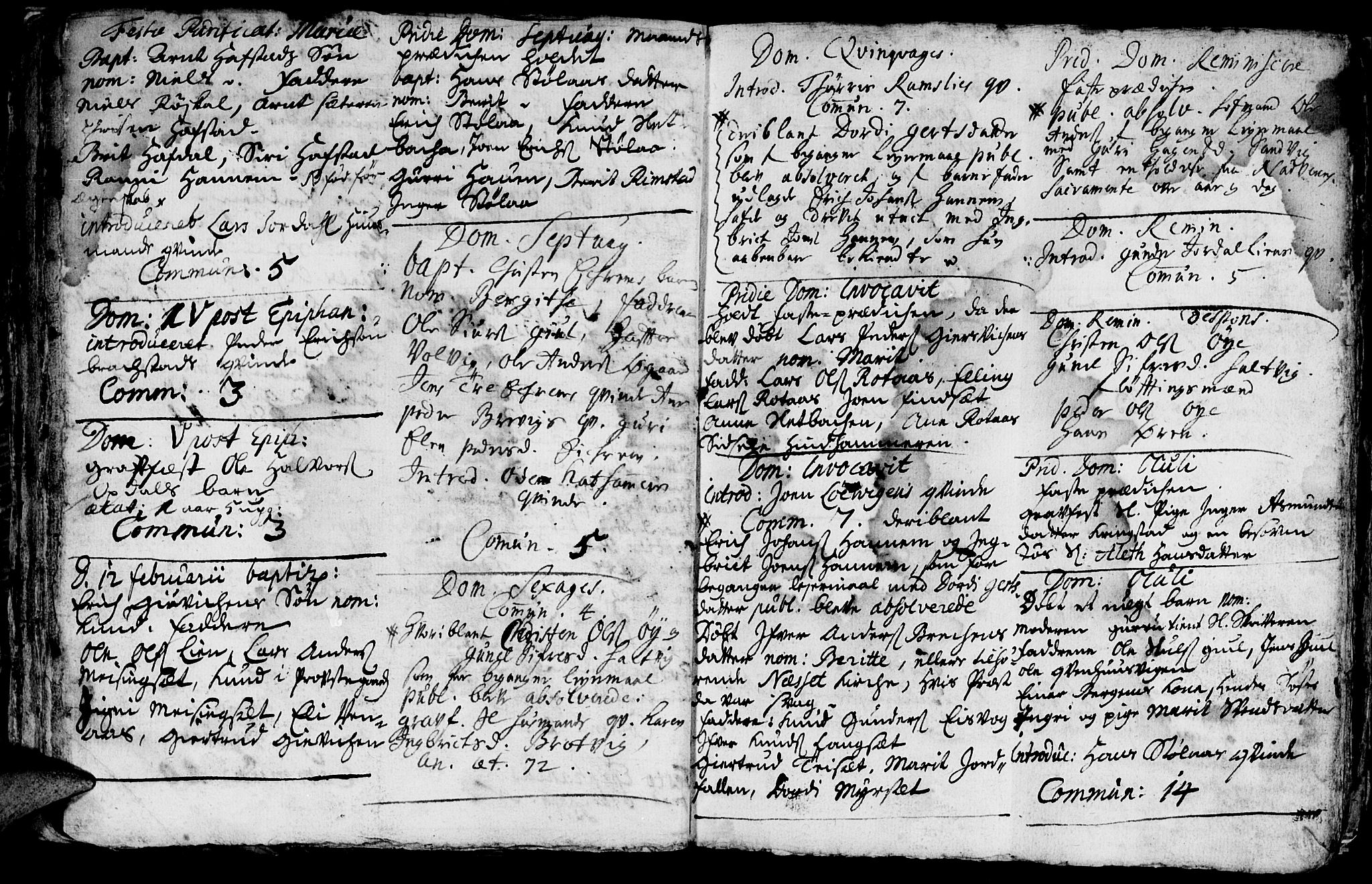 Ministerialprotokoller, klokkerbøker og fødselsregistre - Møre og Romsdal, AV/SAT-A-1454/586/L0977: Ministerialbok nr. 586A03, 1706-1731