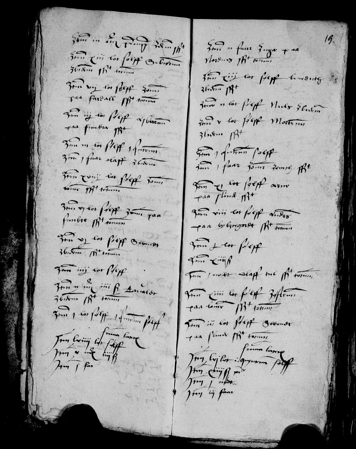 Rentekammeret inntil 1814, Reviderte regnskaper, Lensregnskaper, AV/RA-EA-5023/R/Ra/L0011: Bergenhus len, 1522-1557