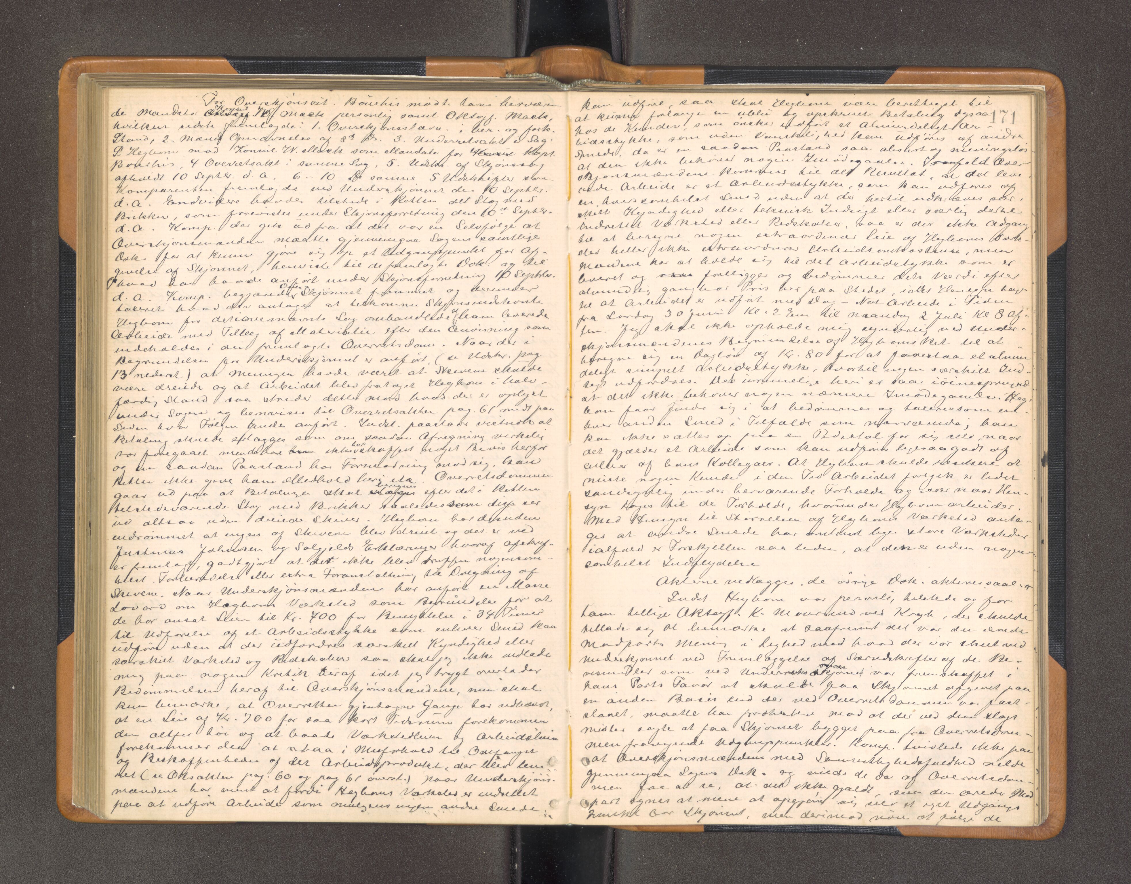 Tromsø byfogd/byrett, AV/SATØ-SATØ-0063/1/F/Fb/L0077: Ekstrarettsprotokoll, 1883-1901, s. 170b-171a