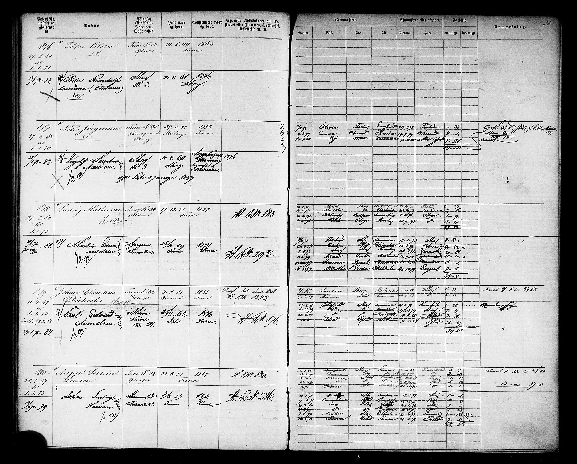 Sarpsborg mønstringskontor, AV/SAO-A-10569c/F/Fc/Fca/L0003: Annotasjonsrulle, 1868-1881, s. 41