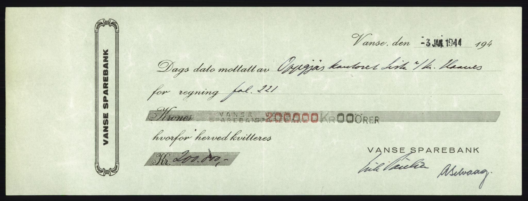Forsvarsdepartementet, 10. kontor / Oppgjørskontoret, AV/RA-RAFA-1225/D/Db/L0180: Lista oppgjørskontor, 1942-1952, s. 221
