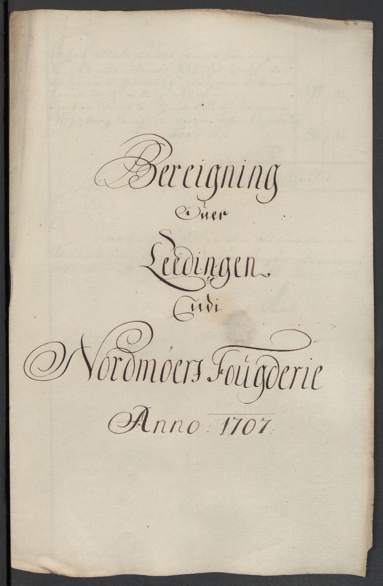 Rentekammeret inntil 1814, Reviderte regnskaper, Fogderegnskap, RA/EA-4092/R56/L3742: Fogderegnskap Nordmøre, 1706-1707, s. 268