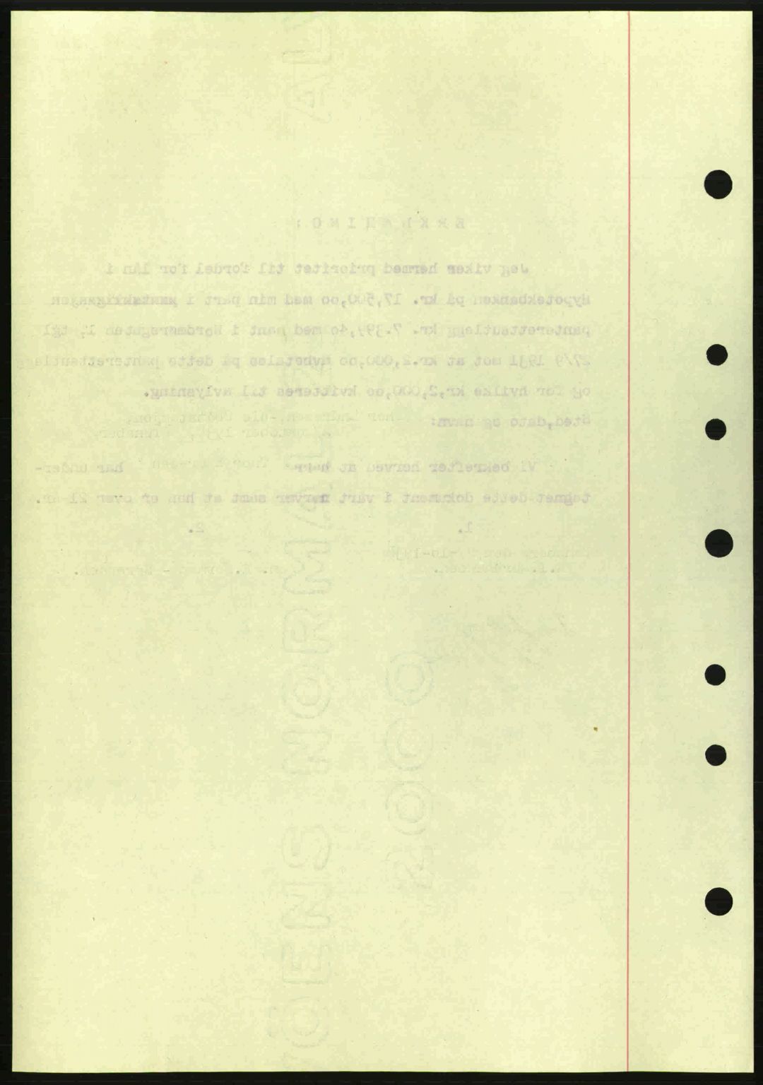 Kristiansund byfogd, AV/SAT-A-4587/A/27: Pantebok nr. 31, 1938-1939, Dagboknr: 810/1938