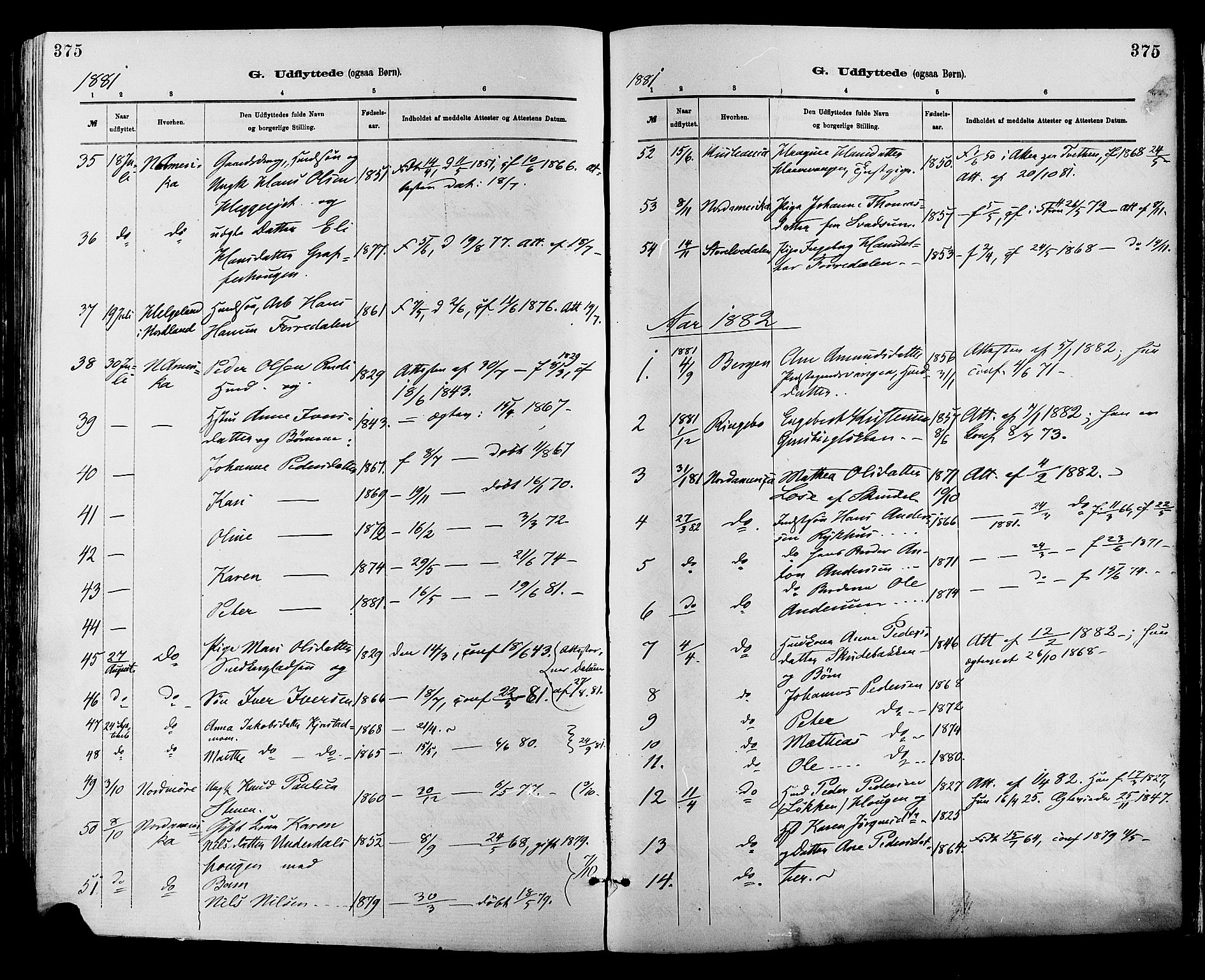 Sør-Fron prestekontor, AV/SAH-PREST-010/H/Ha/Haa/L0003: Ministerialbok nr. 3, 1881-1897, s. 375