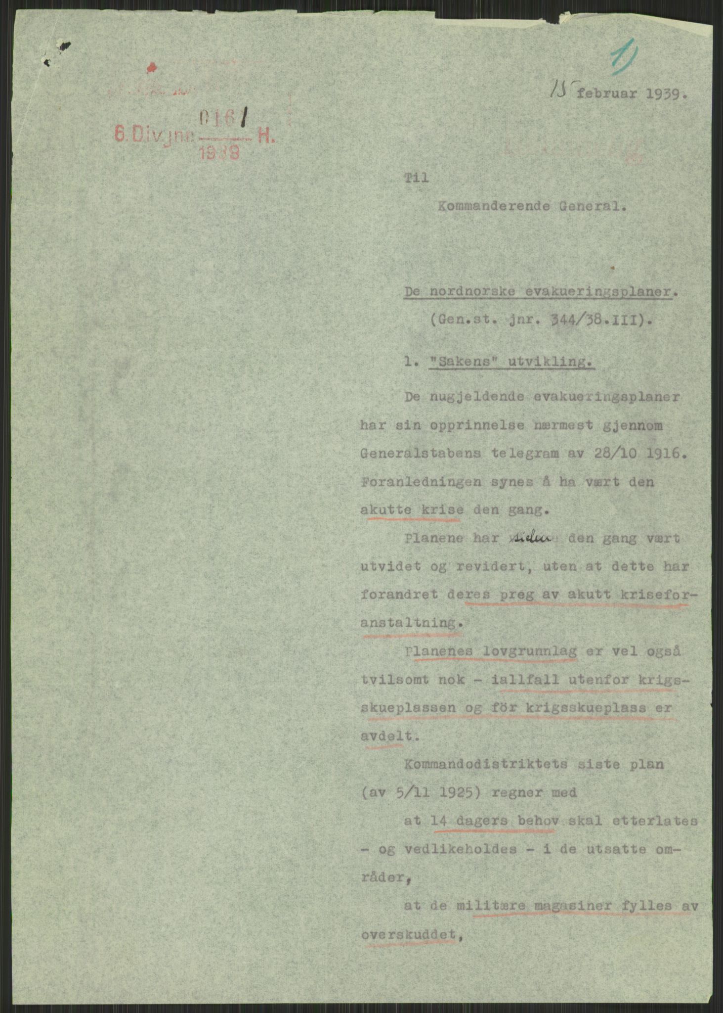 Forsvaret, Forsvarets krigshistoriske avdeling, AV/RA-RAFA-2017/Y/Yb/L0049: II-C-11-100  -  1. Divisjon, 1940, s. 115