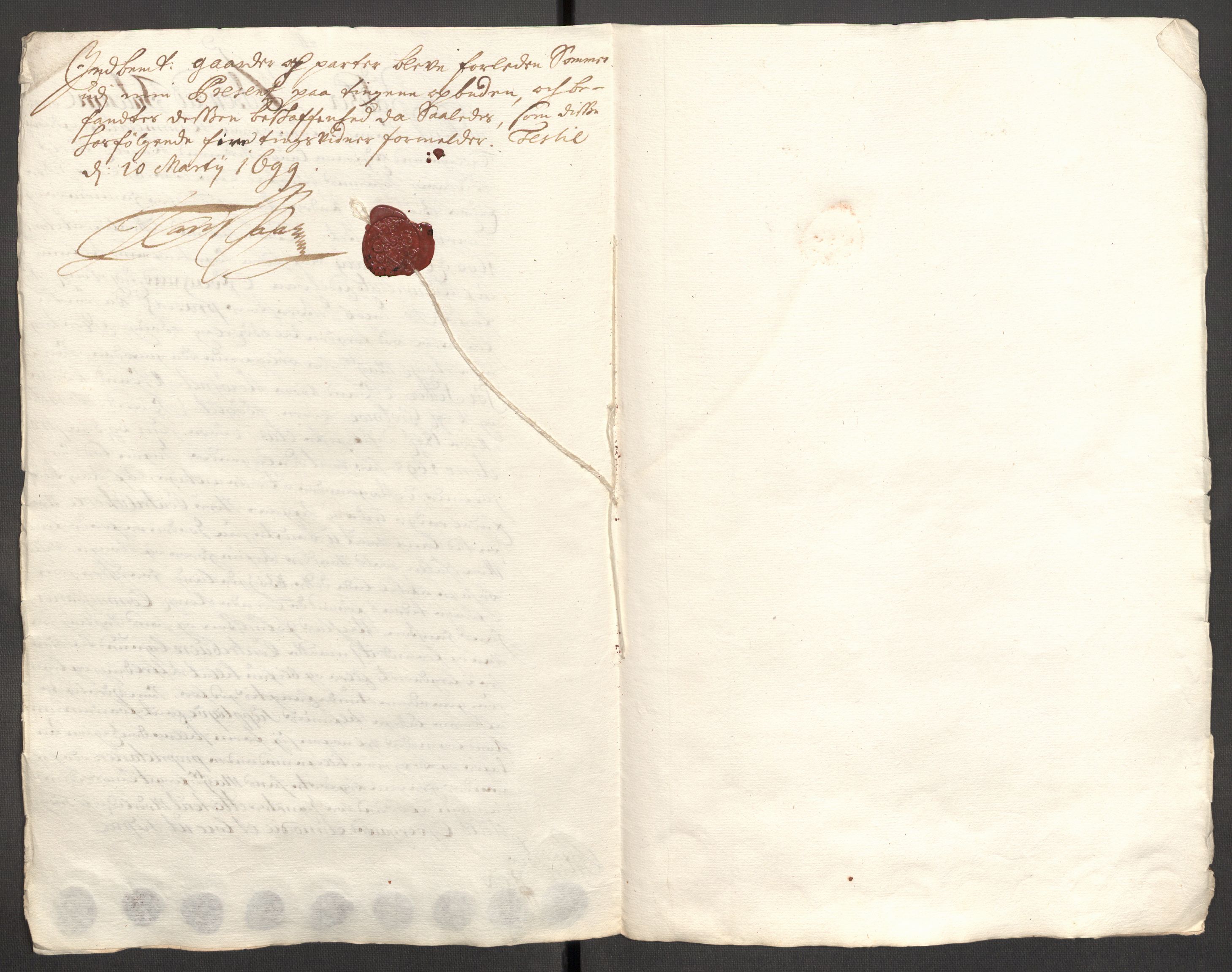 Rentekammeret inntil 1814, Reviderte regnskaper, Fogderegnskap, RA/EA-4092/R64/L4425: Fogderegnskap Namdal, 1696-1698, s. 455