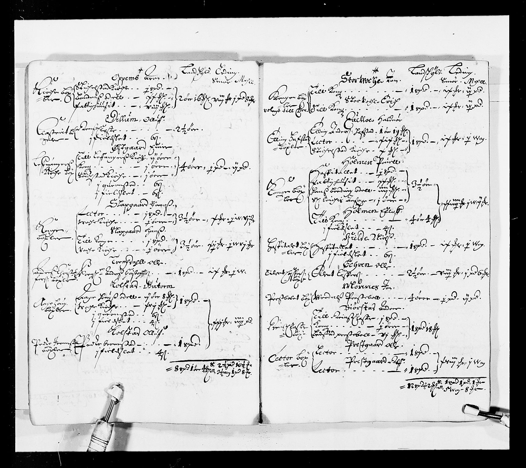 Stattholderembetet 1572-1771, AV/RA-EA-2870/Ek/L0033b/0001: Jordebøker 1662-1720: / Matrikler for Strinda, Selbu, Orkdal, Stjørdal, Gauldal og Fosen, 1670-1671, s. 151