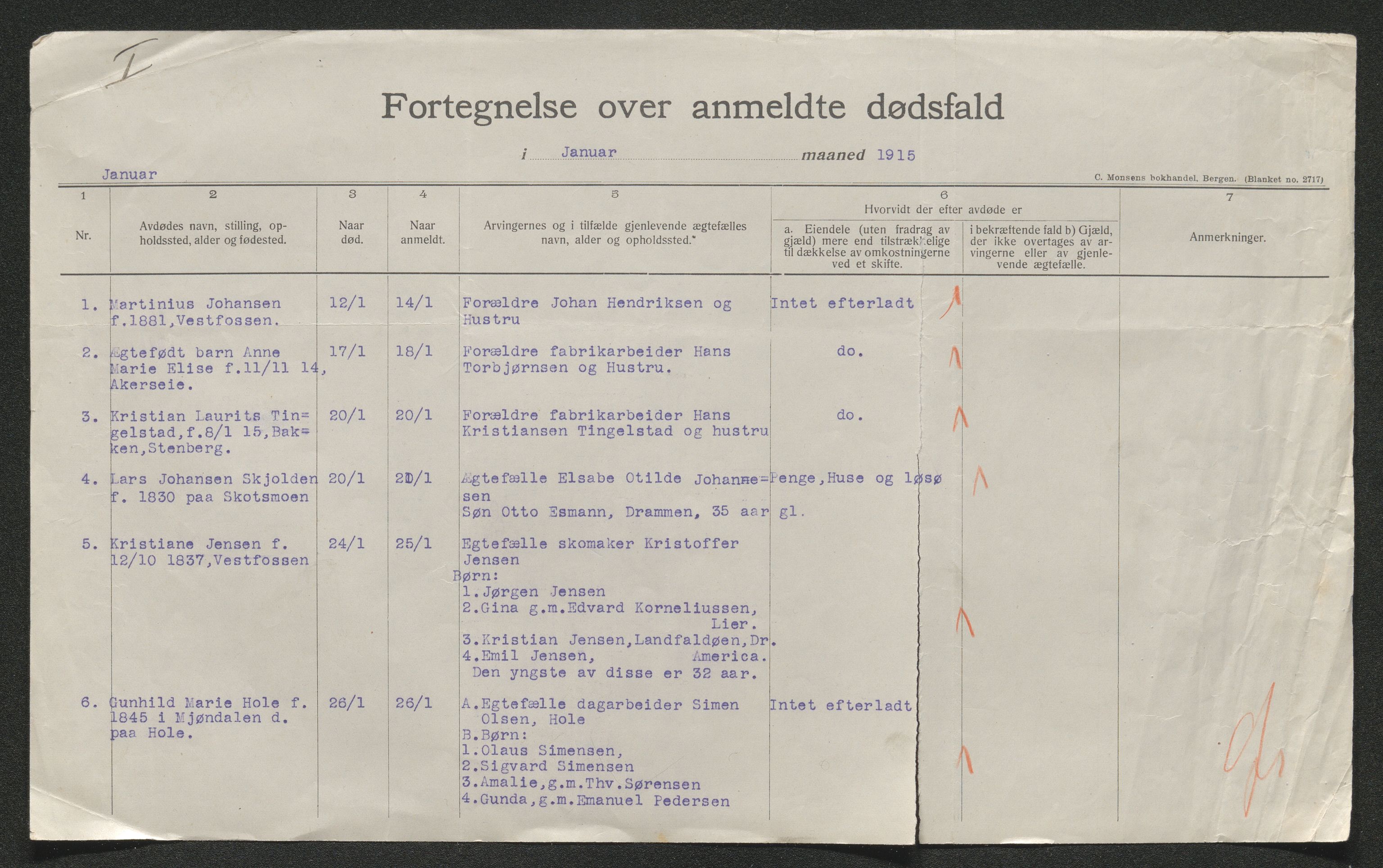 Eiker, Modum og Sigdal sorenskriveri, SAKO/A-123/H/Ha/Hab/L0037: Dødsfallsmeldinger, 1914-1915, s. 945