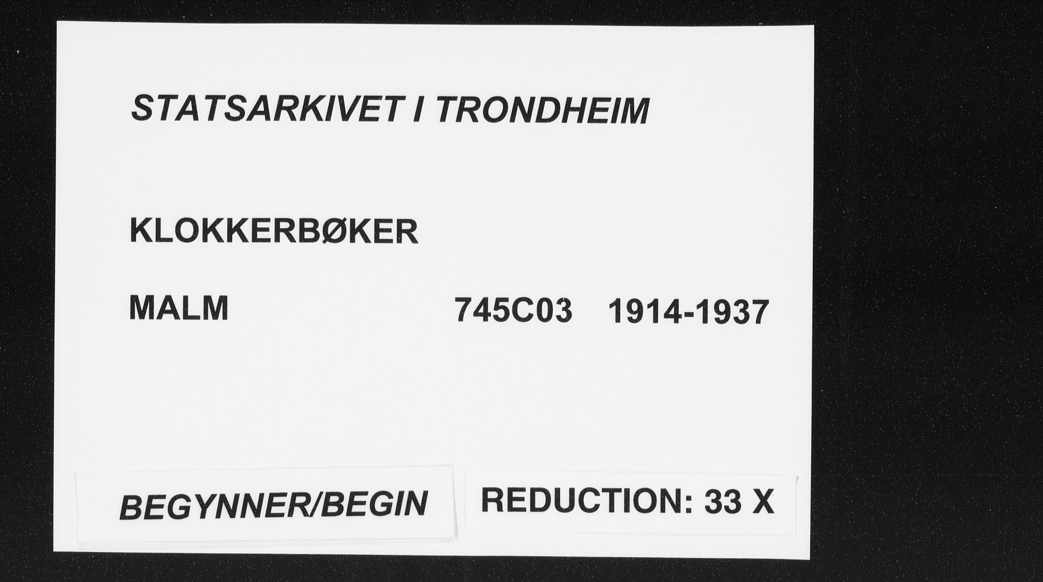 Ministerialprotokoller, klokkerbøker og fødselsregistre - Nord-Trøndelag, SAT/A-1458/745/L0434: Klokkerbok nr. 745C03, 1914-1937