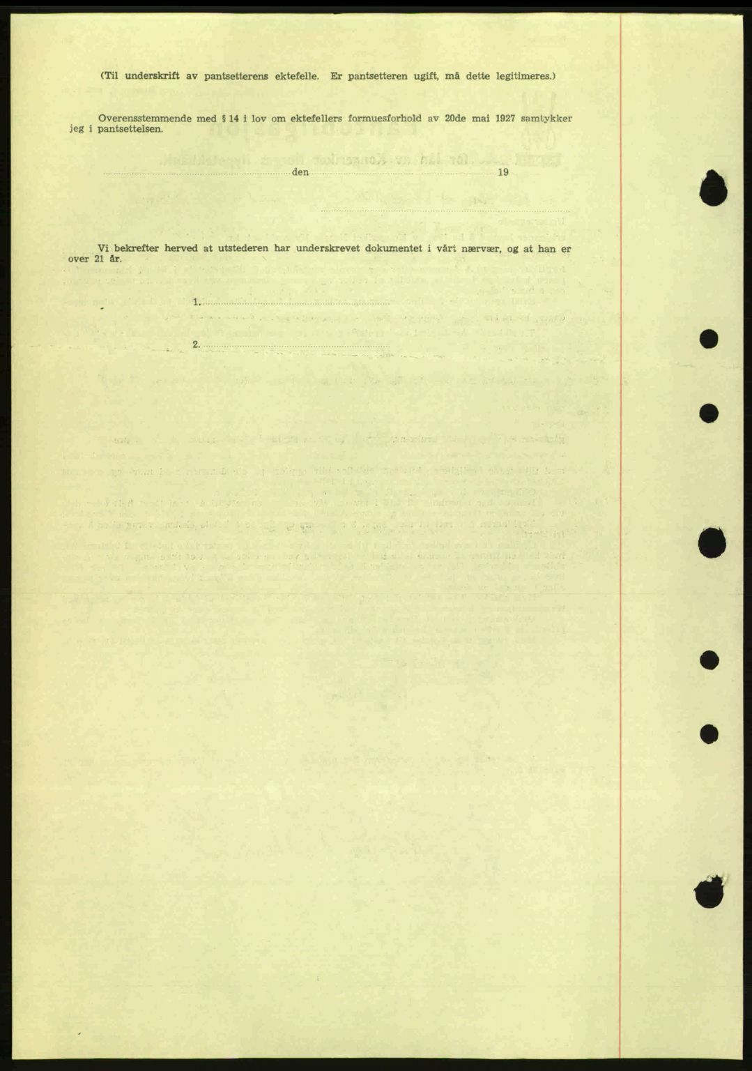 Idd og Marker sorenskriveri, AV/SAO-A-10283/G/Gb/Gbc/L0002: Pantebok nr. B4-9a, 1939-1945, Dagboknr: 1048/1942