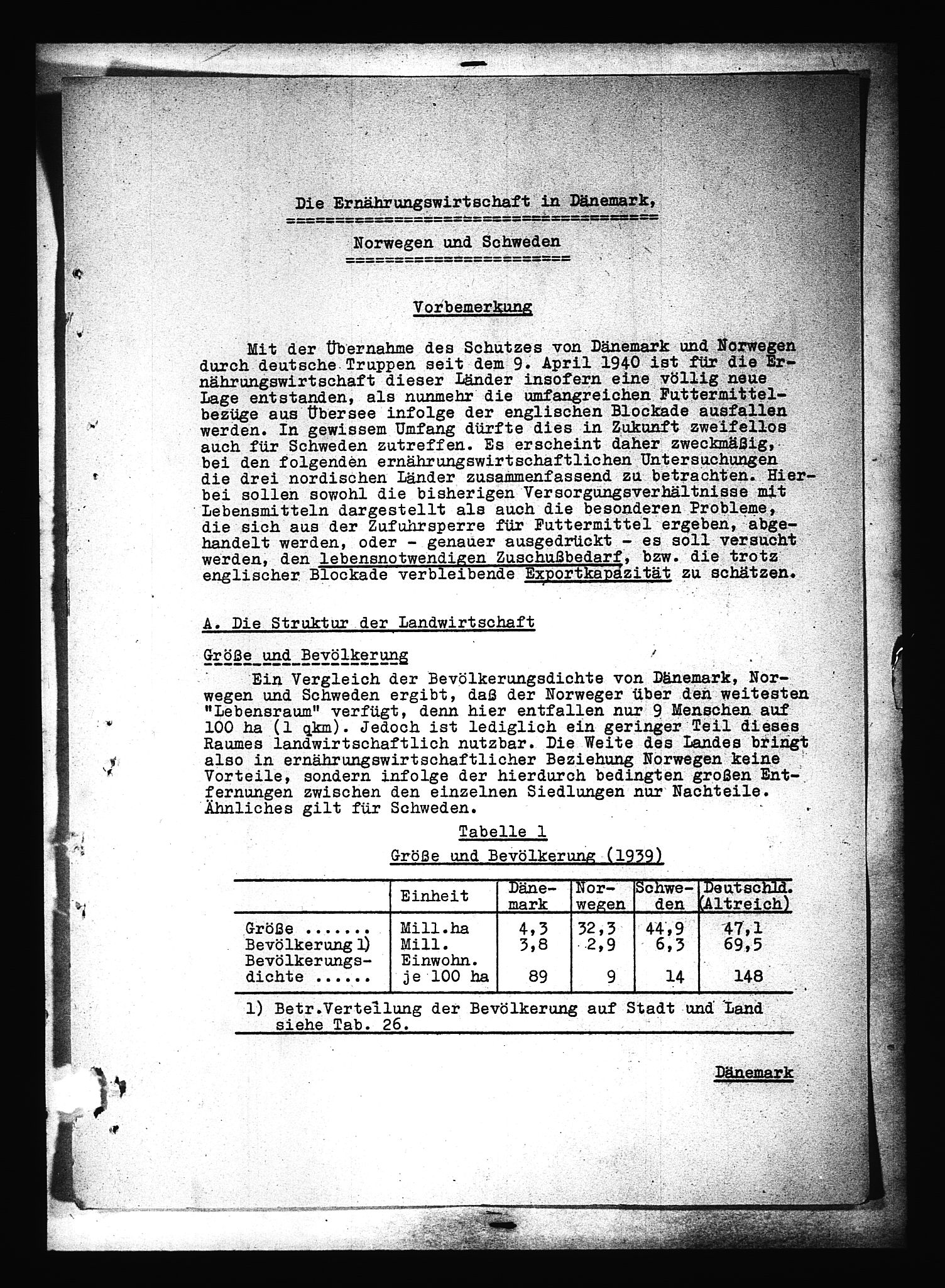 Documents Section, AV/RA-RAFA-2200/V/L0090: Amerikansk mikrofilm "Captured German Documents".
Box No. 952.  FKA jnr. 59/1955., 1940, s. 253