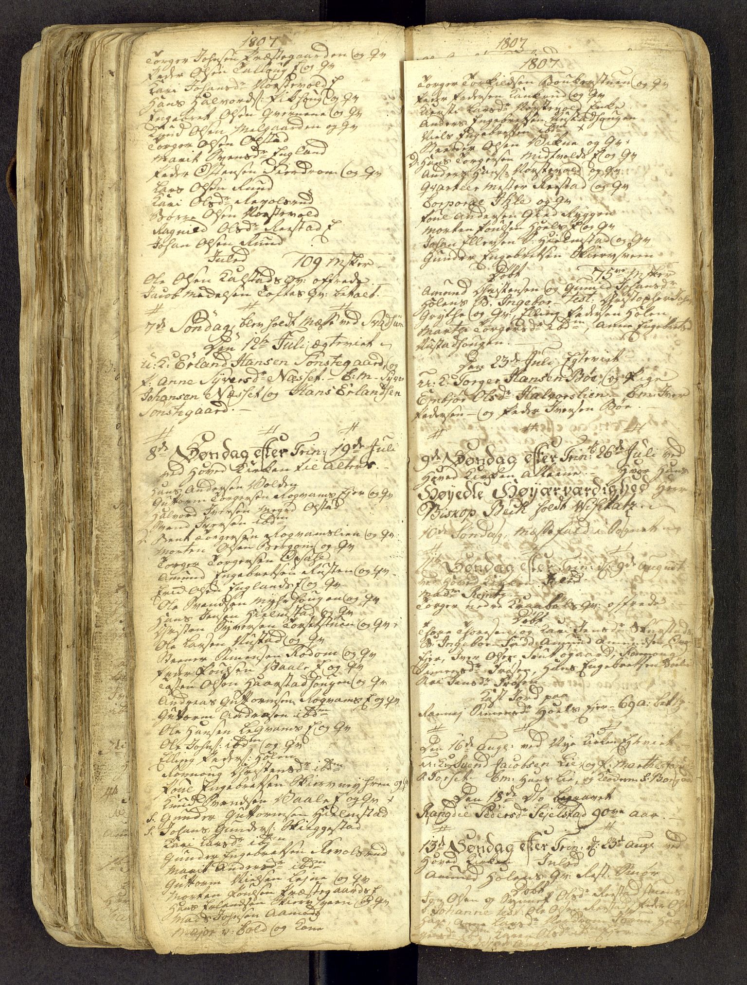 Gausdal prestekontor, AV/SAH-PREST-090/H/Ha: Kladd til kirkebok nr. -, 1794-1811