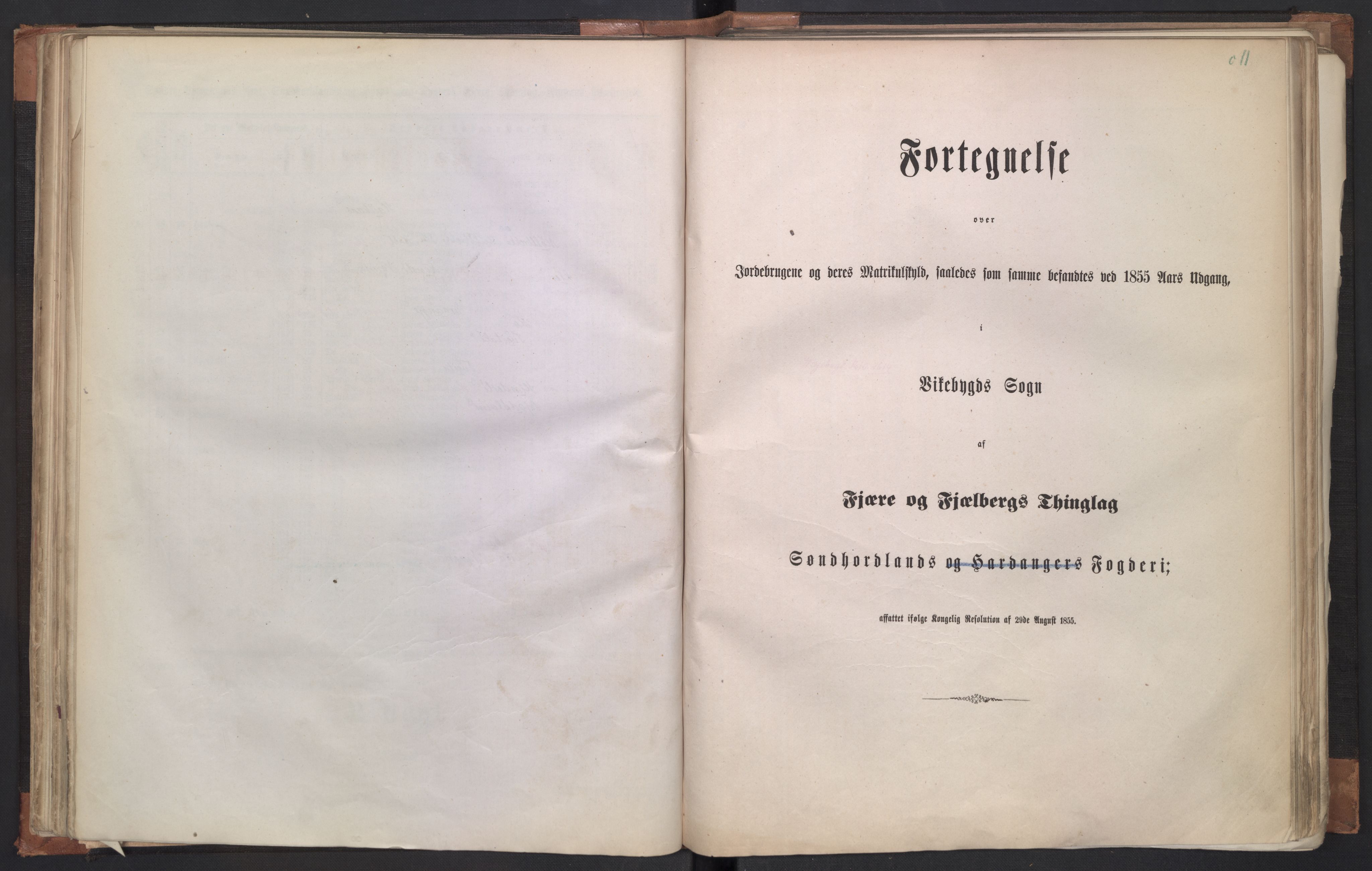 Rygh, AV/RA-PA-0034/F/Fb/L0011: Matrikkelen for 1838 - Søndre Bergenhus amt (Hordaaland fylke), 1838