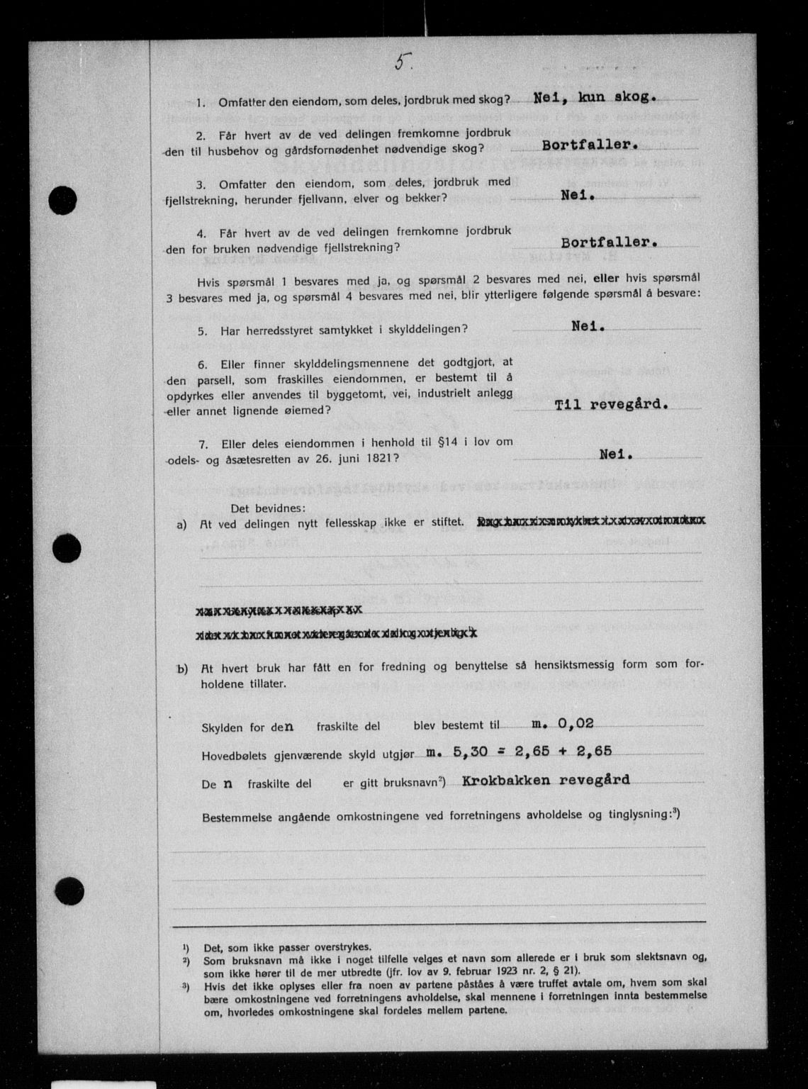 Sør-Gudbrandsdal tingrett, AV/SAH-TING-004/H/Hb/Hbb/L0022: Pantebok nr. II 22, 1931-1932, s. 5