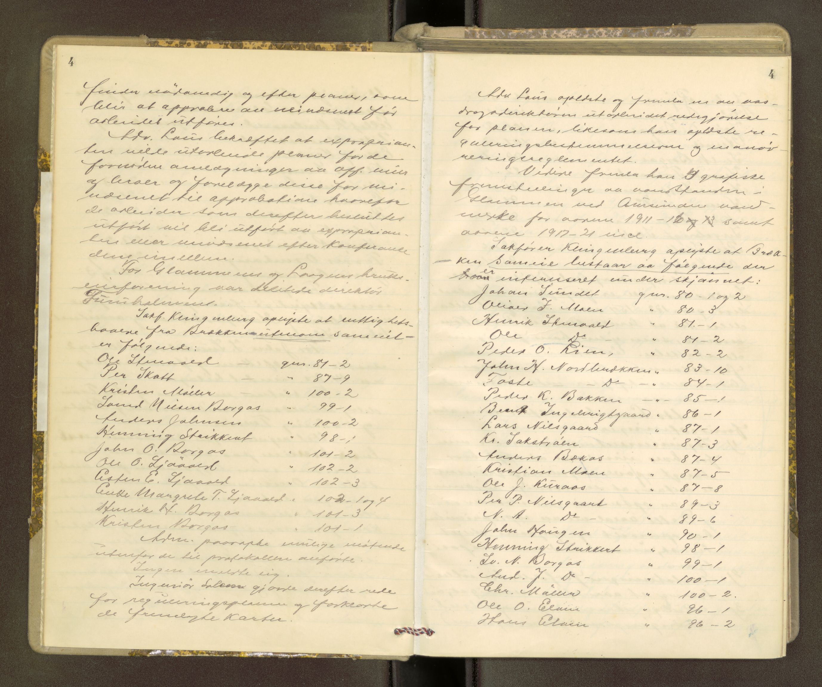Gauldal sorenskriveri, AV/SAT-A-0014/1/1/1B/L0015: Ekstrarettsprotokoller, 1921-1925, s. 4