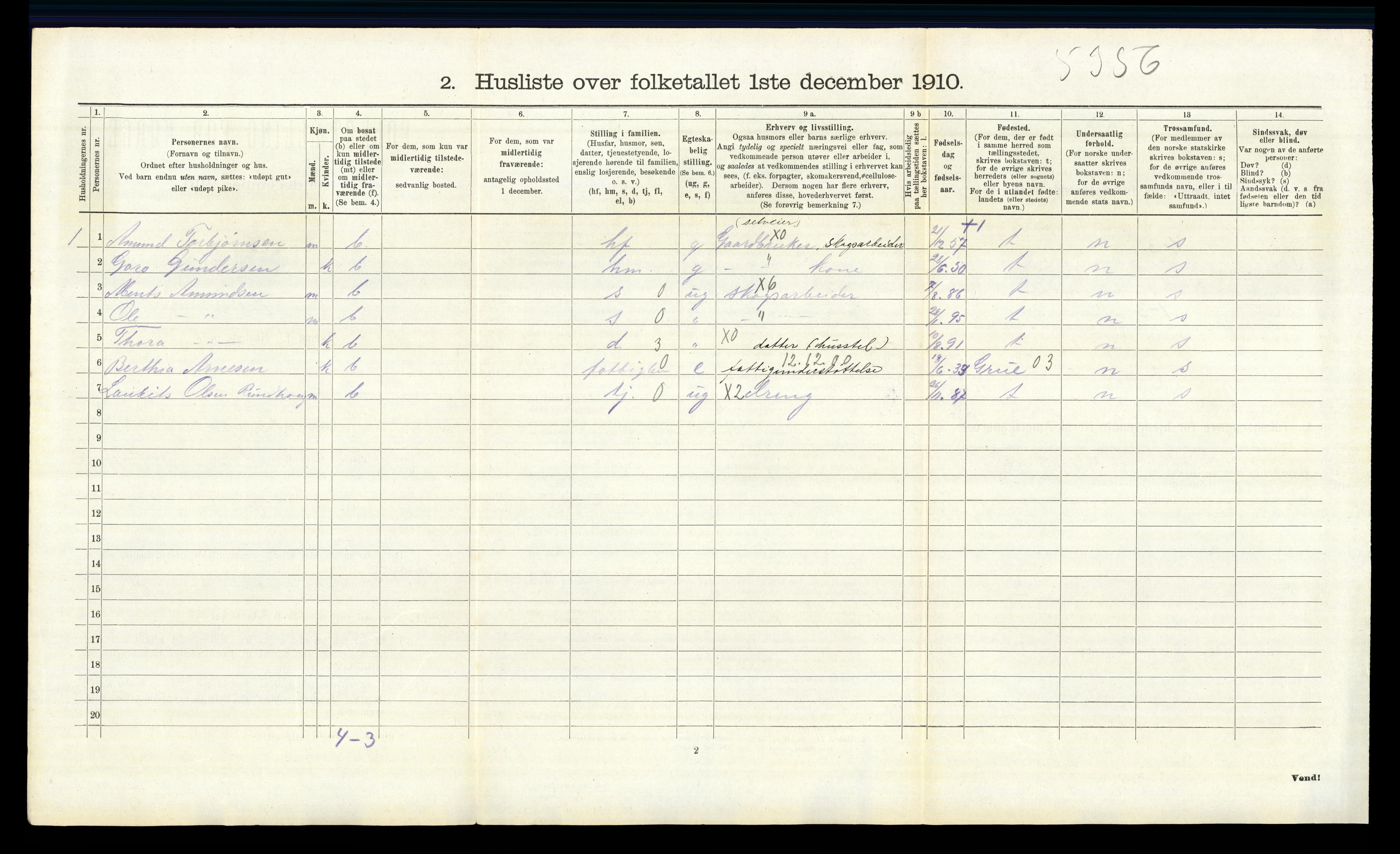 RA, Folketelling 1910 for 0421 Vinger herred, 1910, s. 1016