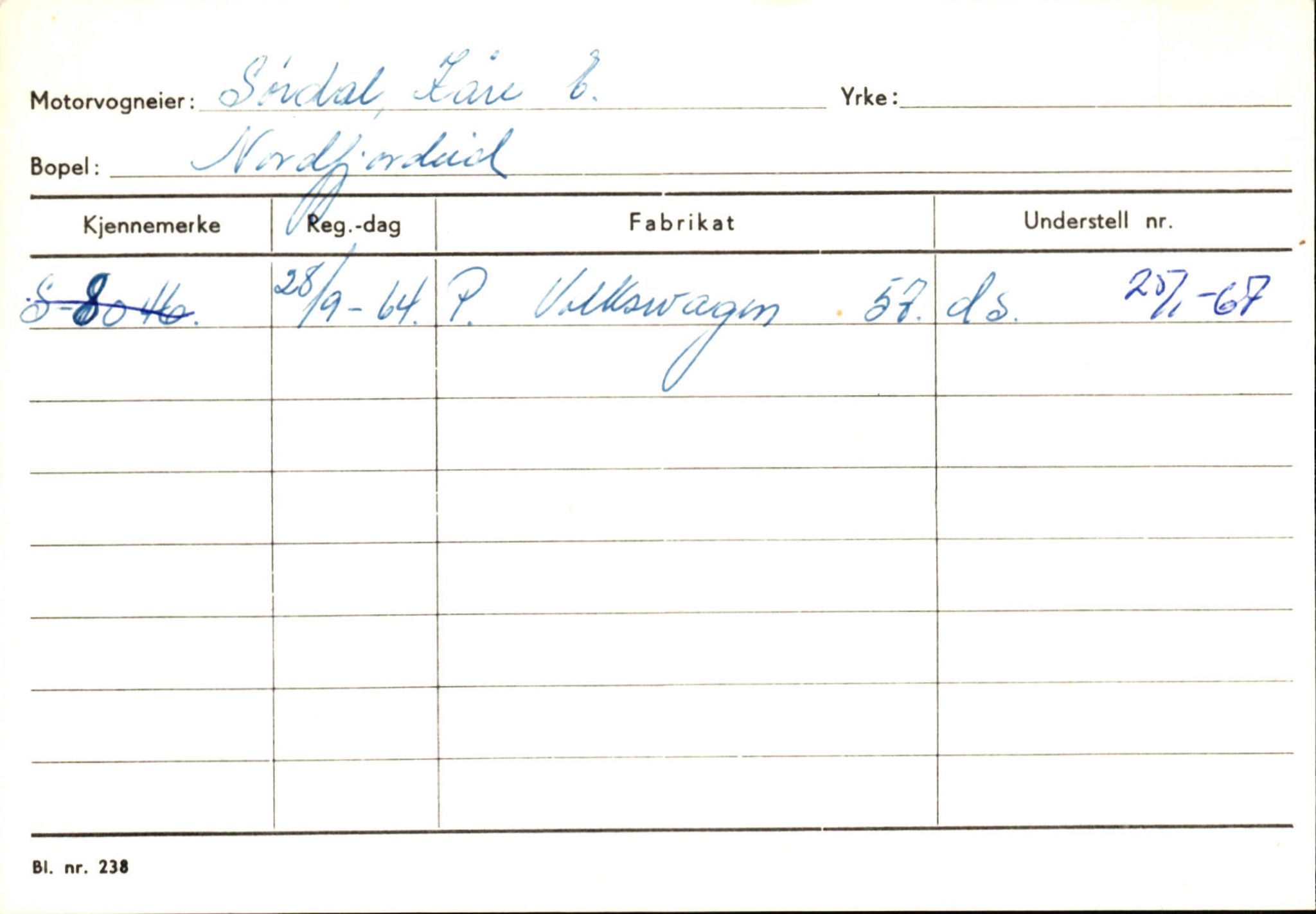 Statens vegvesen, Sogn og Fjordane vegkontor, AV/SAB-A-5301/4/F/L0129: Eigarregistrer Eid A-S, 1945-1975, s. 2732