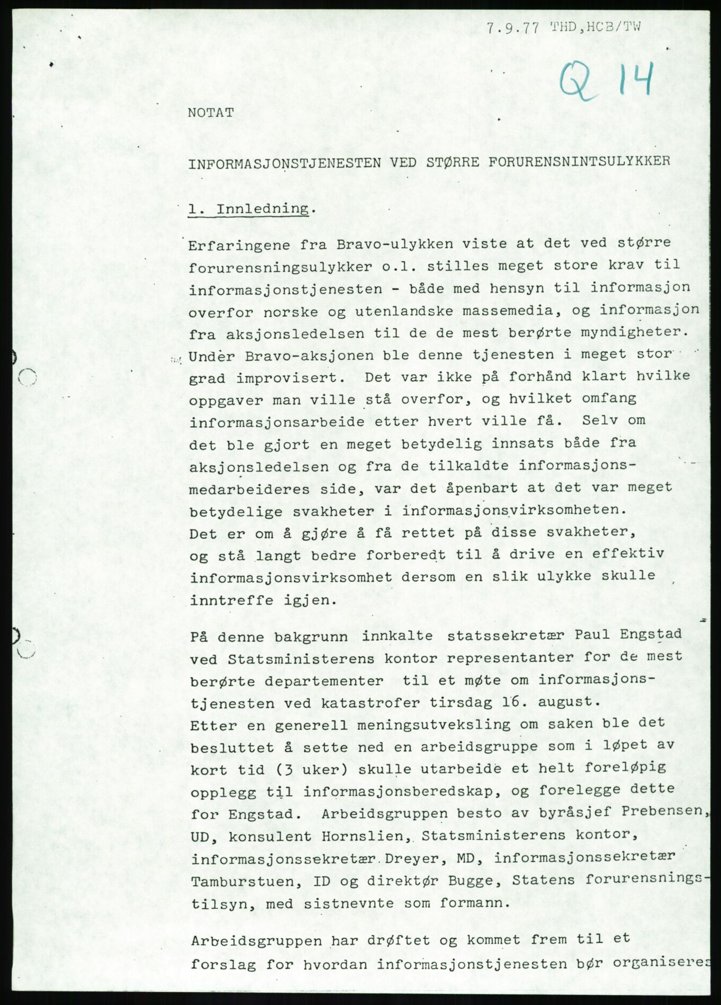 Justisdepartementet, Granskningskommisjonen ved Alexander Kielland-ulykken 27.3.1980, RA/S-1165/D/L0017: P Hjelpefartøy (Doku.liste + P1-P6 av 6)/Q Hovedredningssentralen (Q0-Q27 av 27), 1980-1981, s. 332