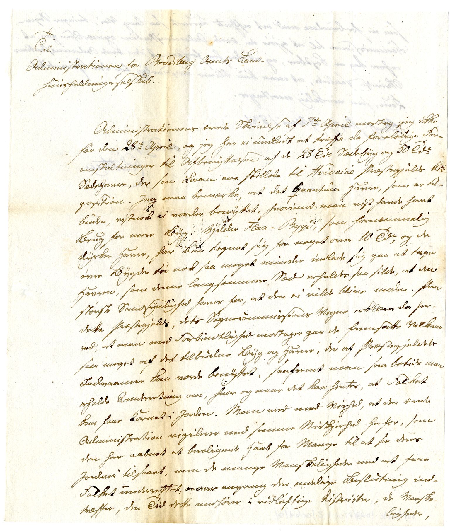 Diderik Maria Aalls brevsamling, NF/Ark-1023/F/L0002: D.M. Aalls brevsamling. B - C, 1799-1889, s. 325