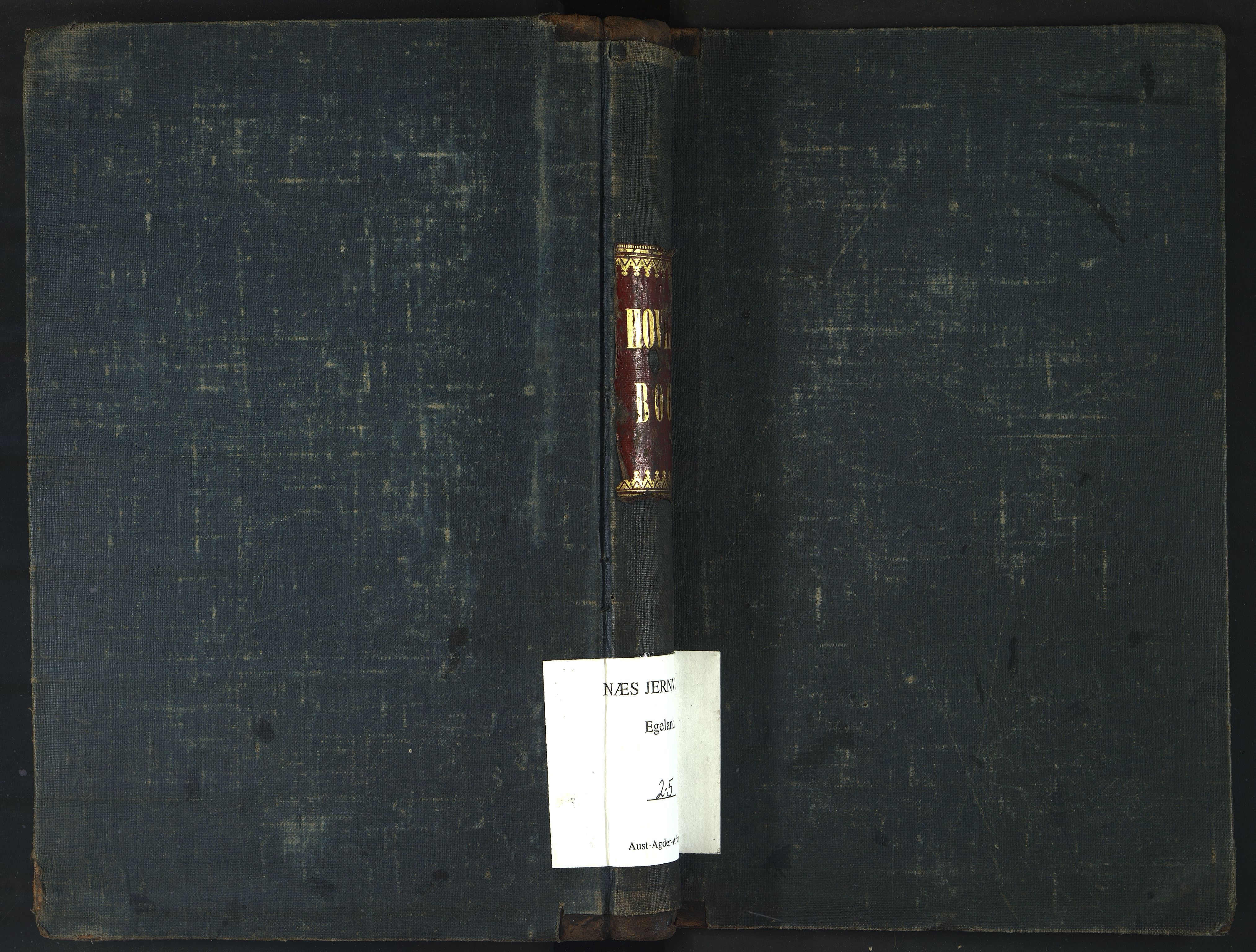 Egelands Verk, NESJ/NJM-002/02/L0005: Hovedbok (reg. på personer), 1870-1872