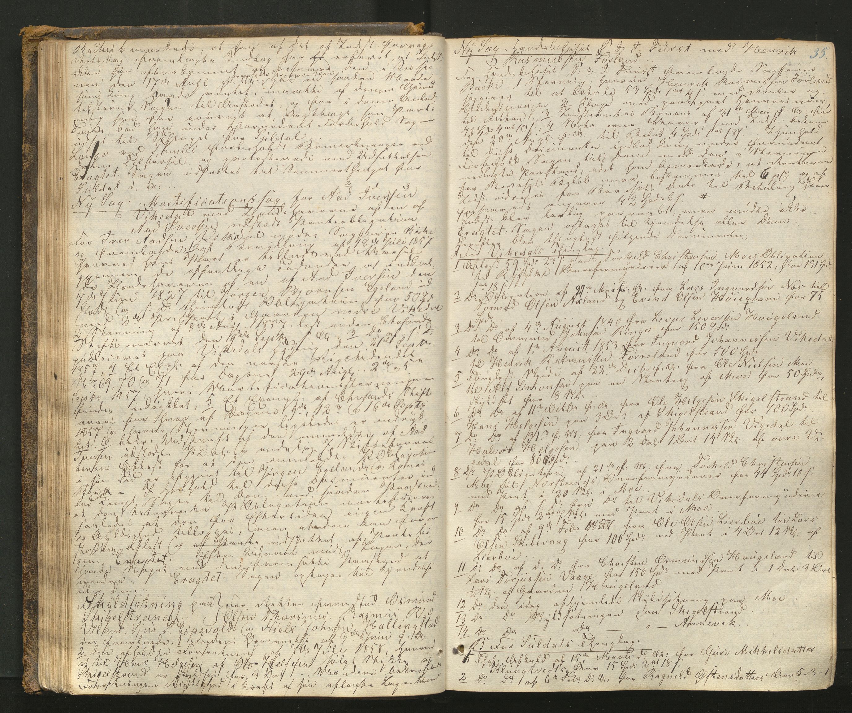 Ryfylke tingrett, AV/SAST-A-100055/001/I/IB/IB0/L0010: Tingbok, Ryfylke, 1858-1867, s. 34b-35a