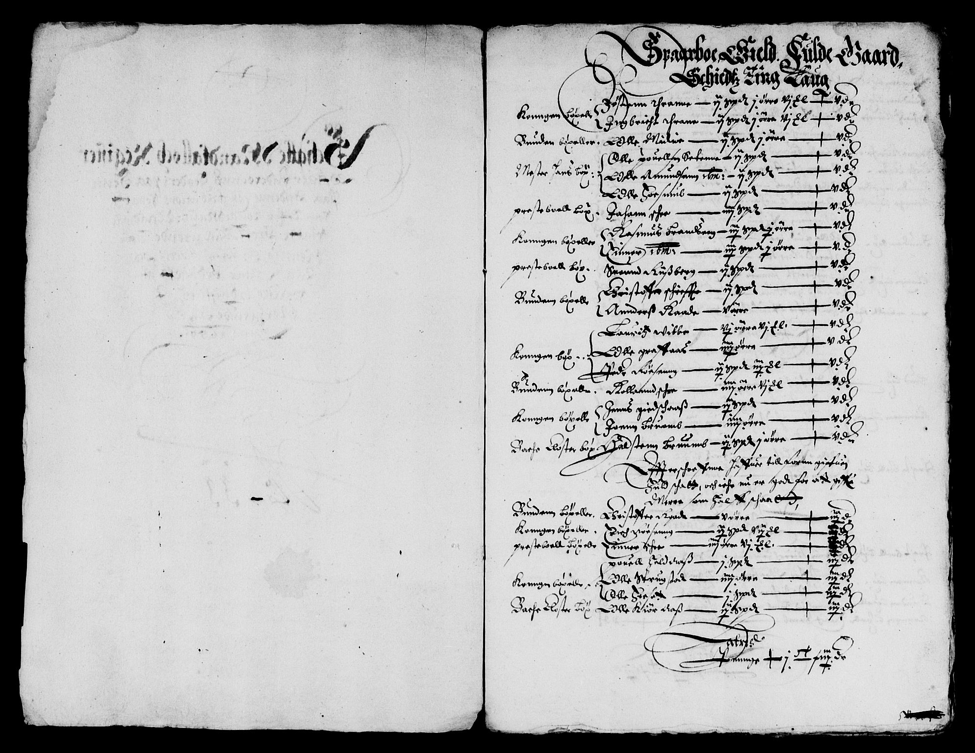 Rentekammeret inntil 1814, Reviderte regnskaper, Lensregnskaper, AV/RA-EA-5023/R/Rb/Rbw/L0101: Trondheim len, 1650