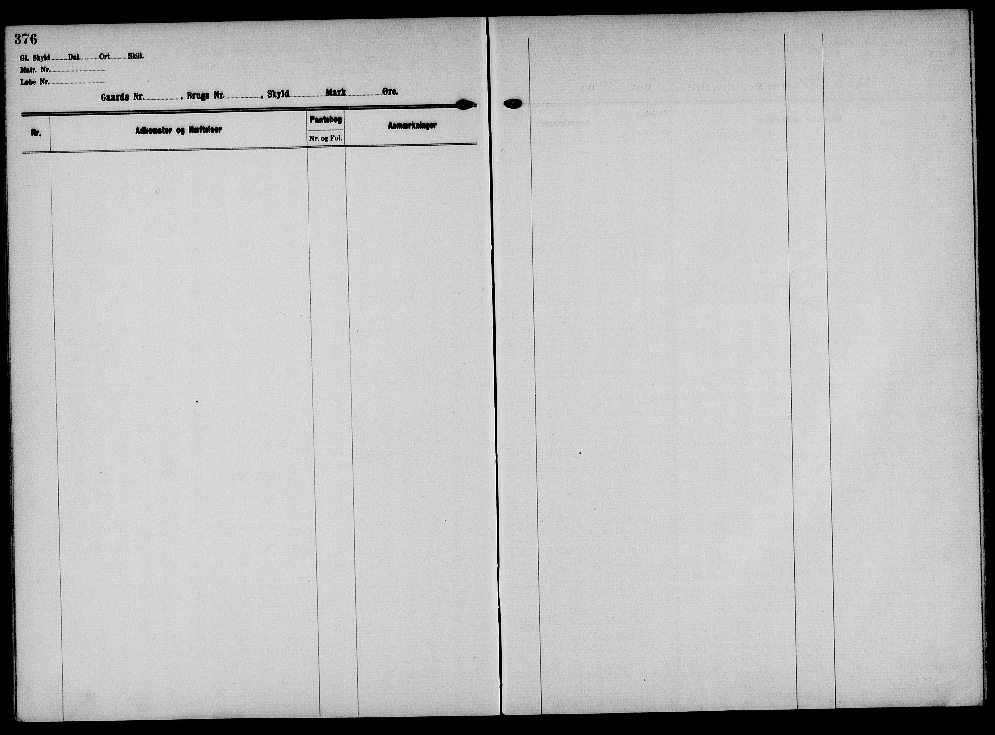 Solør tingrett, AV/SAH-TING-008/H/Ha/Hak/L0001: Panteregister nr. I, 1900-1935, s. 376