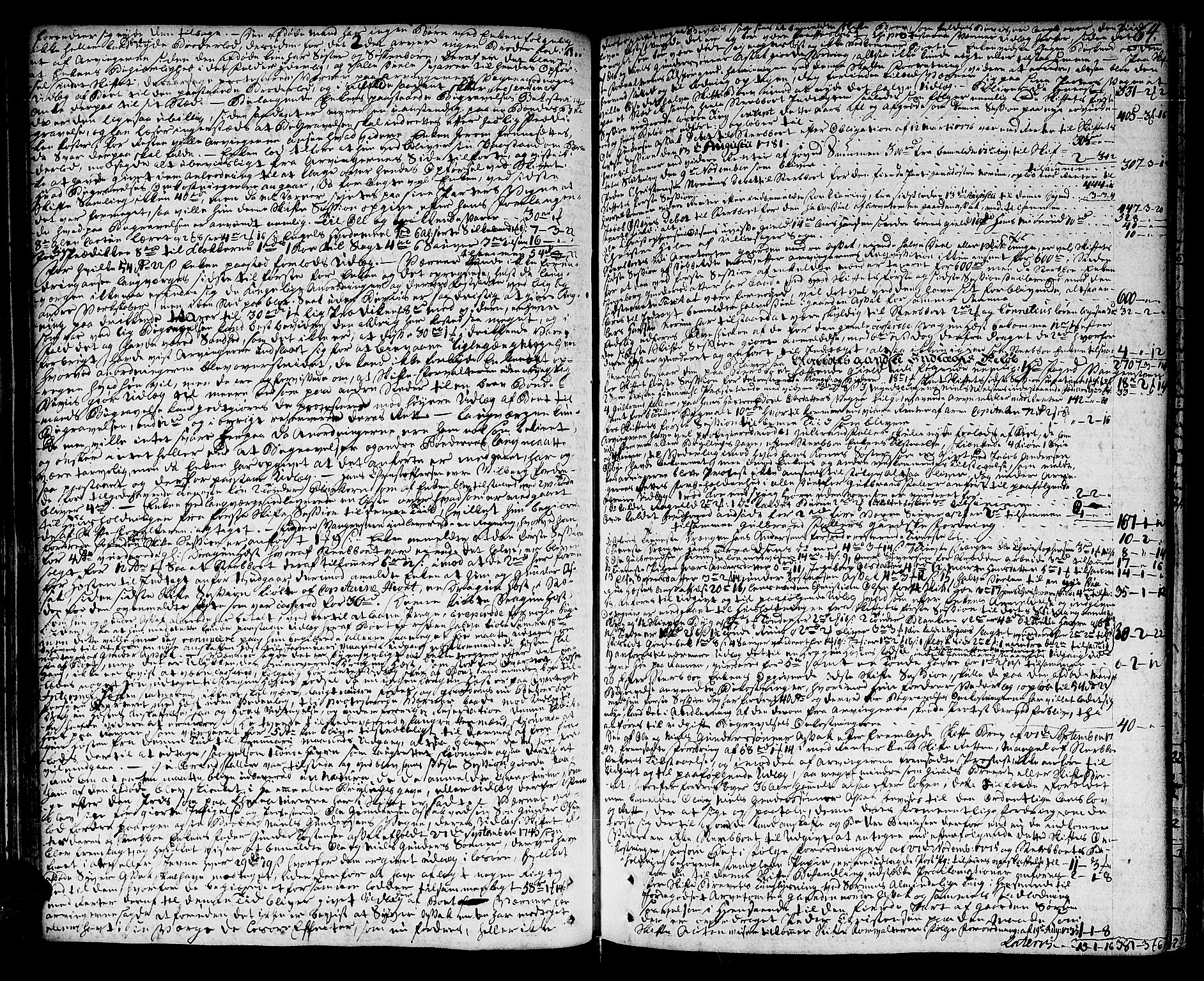 Nedre Romerike sorenskriveri, SAO/A-10469/H/Hd/Hda/L0012: Skifteprotokoll, 1781-1784, s. 63b-64a