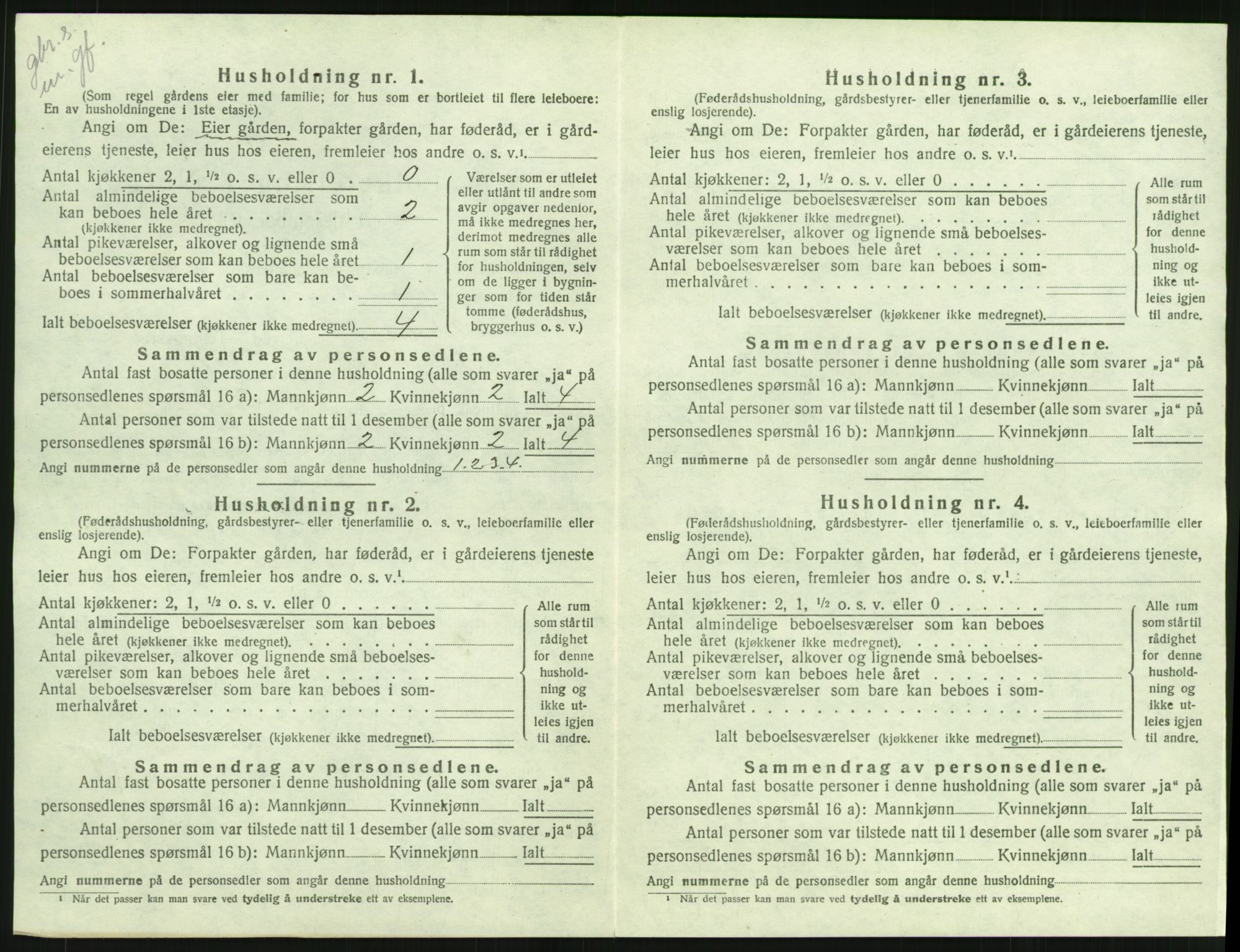 SAH, Folketelling 1920 for 0440 Kvikne herred, 1920, s. 577