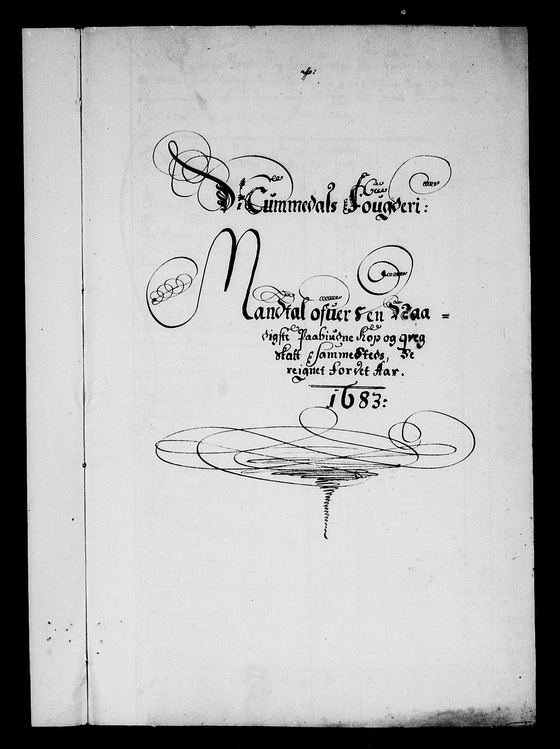 Rentekammeret inntil 1814, Reviderte regnskaper, Stiftamtstueregnskaper, Trondheim stiftamt og Nordland amt, AV/RA-EA-6044/R/Rg/L0073: Trondheim stiftamt og Nordland amt, 1683