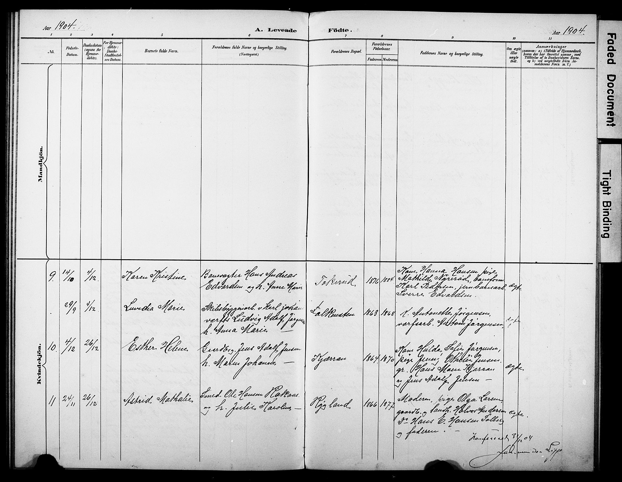 Borre kirkebøker, AV/SAKO-A-338/G/Gb/L0003: Klokkerbok nr. II 3, 1893-1905