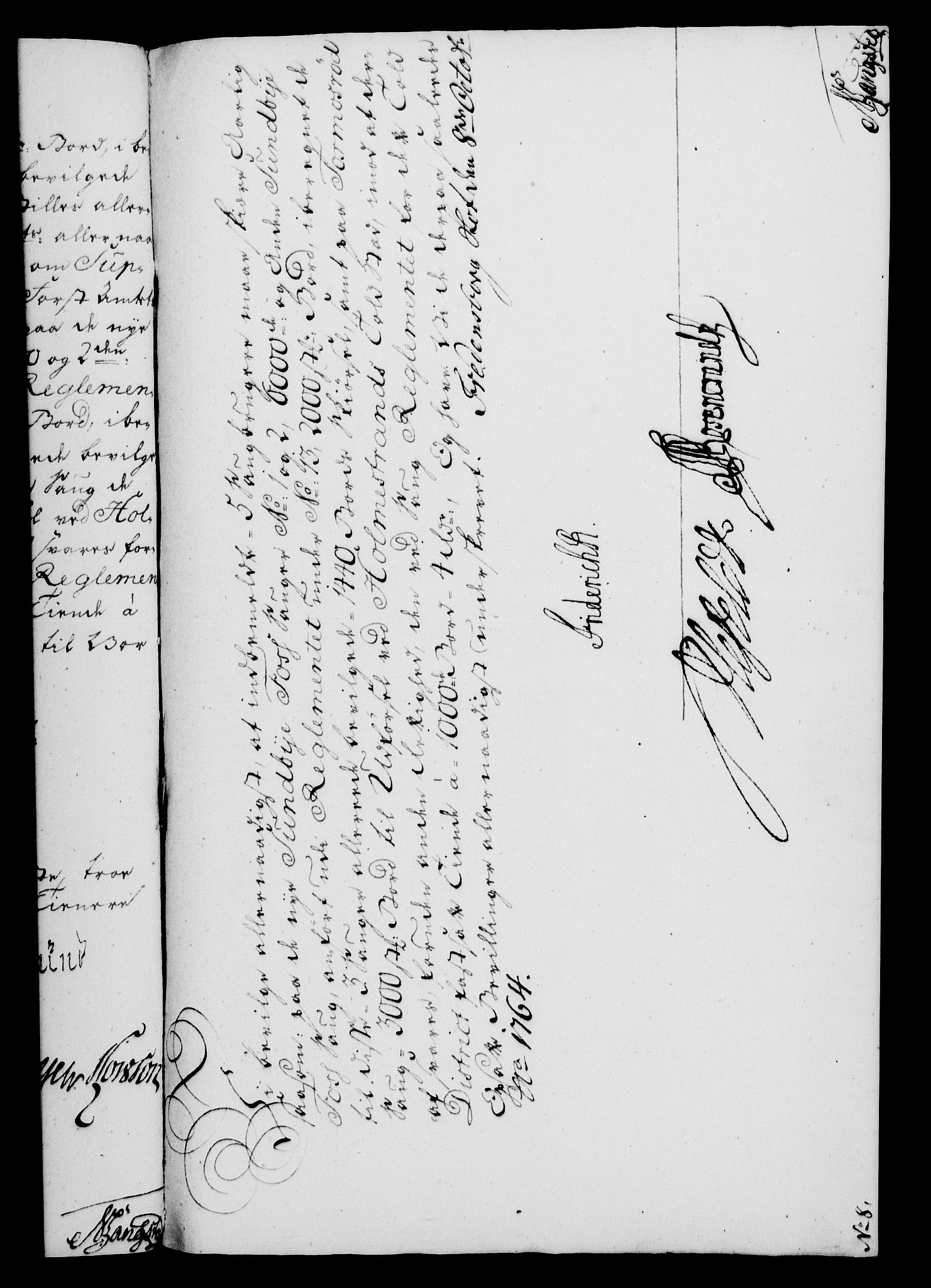Rentekammeret, Kammerkanselliet, RA/EA-3111/G/Gf/Gfa/L0046: Norsk relasjons- og resolusjonsprotokoll (merket RK 52.46), 1764, s. 392