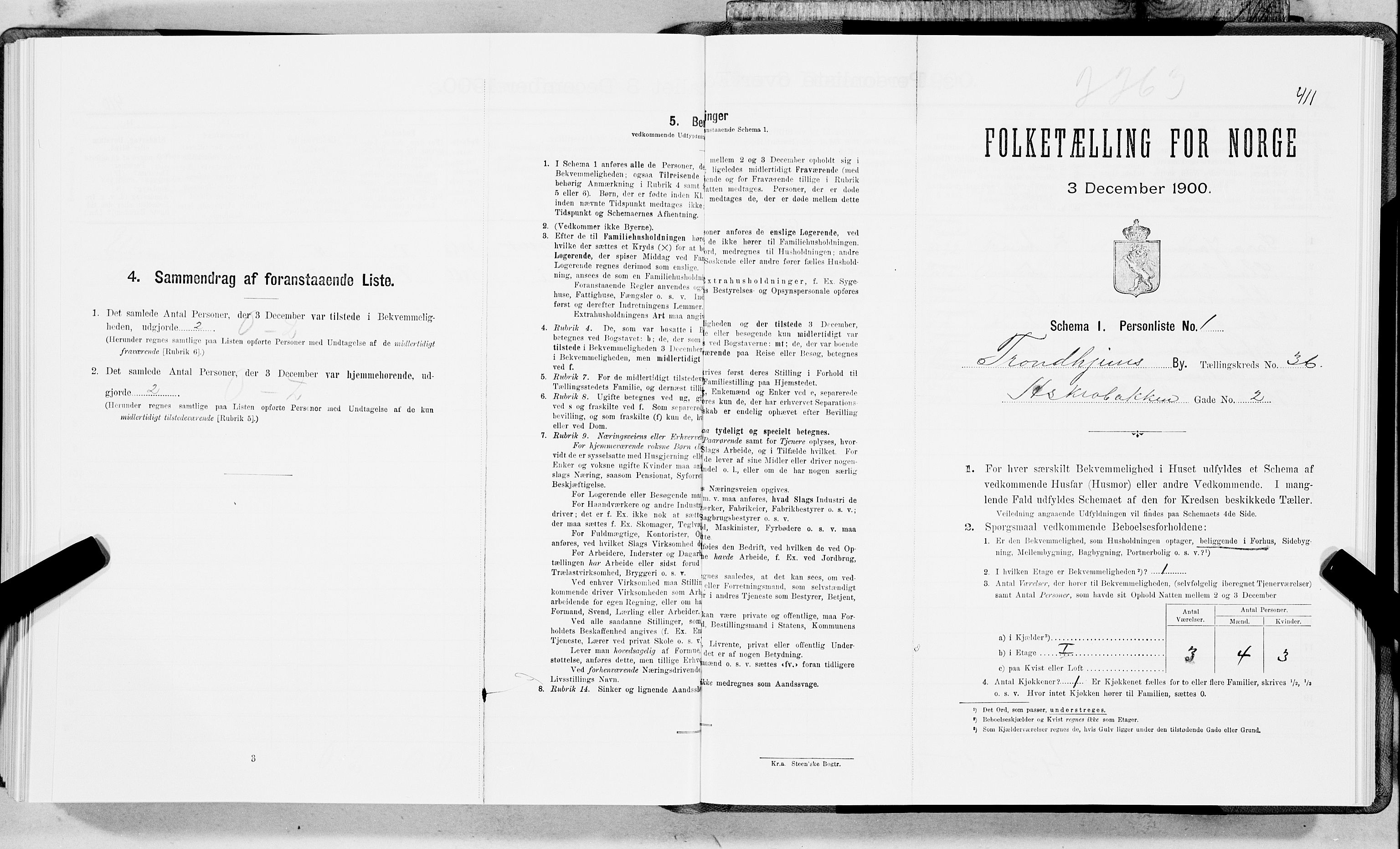 SAT, Folketelling 1900 for 1601 Trondheim kjøpstad, 1900, s. 6178