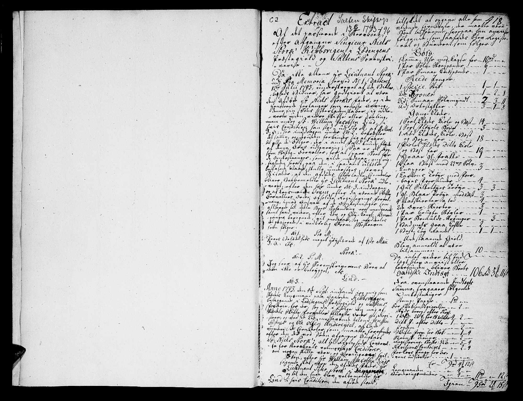 Salten sorenskriveri, AV/SAT-A-4578/1/3/3A/L0029: Skifteprotokoll 13c, 1793-1796, s. 417b-418a