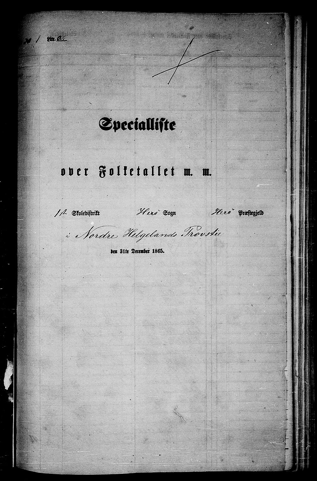 RA, Folketelling 1865 for 1818P Herøy prestegjeld, 1865, s. 7