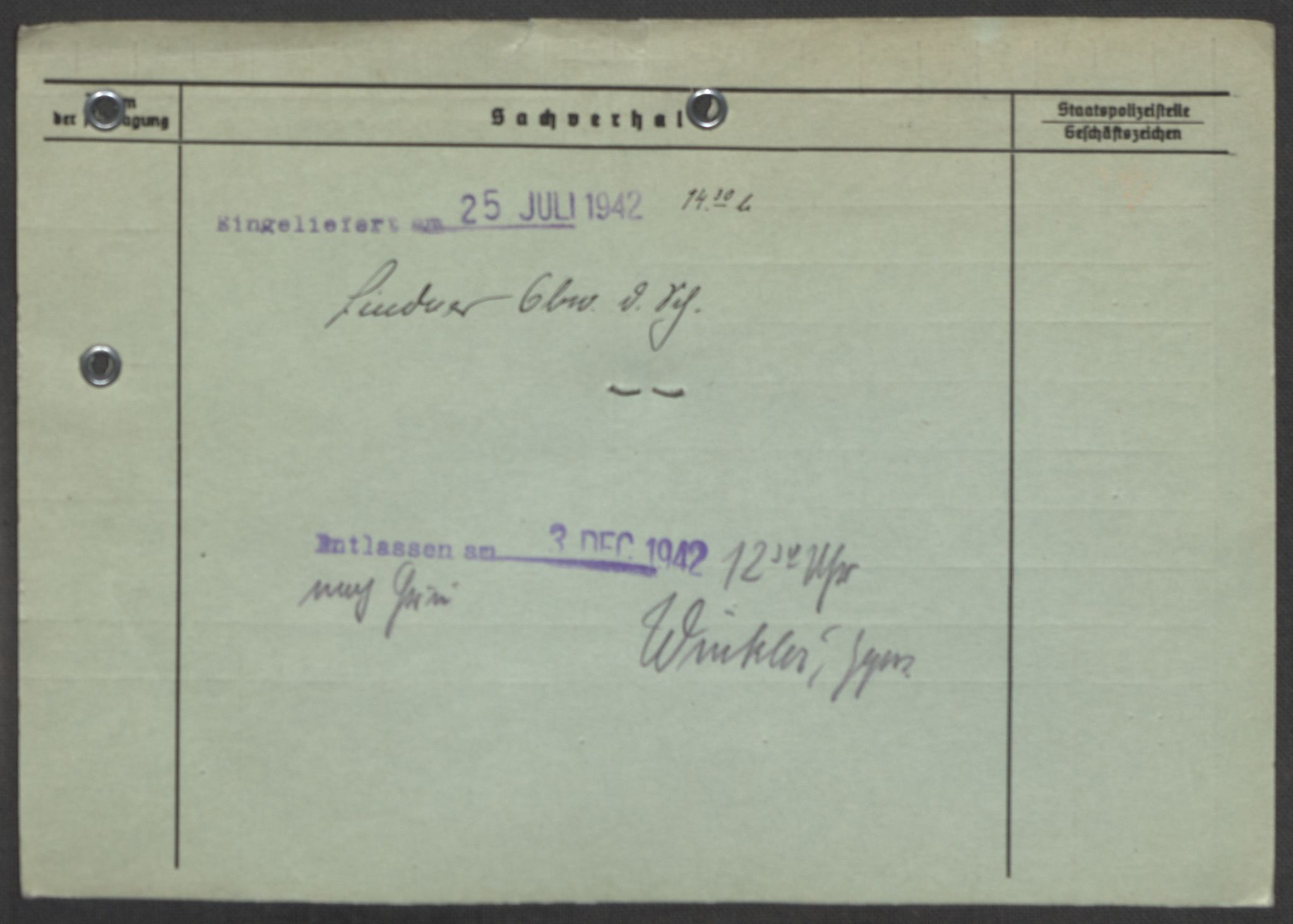 Befehlshaber der Sicherheitspolizei und des SD, AV/RA-RAFA-5969/E/Ea/Eaa/L0009: Register over norske fanger i Møllergata 19: Ru-Sy, 1940-1945, s. 373