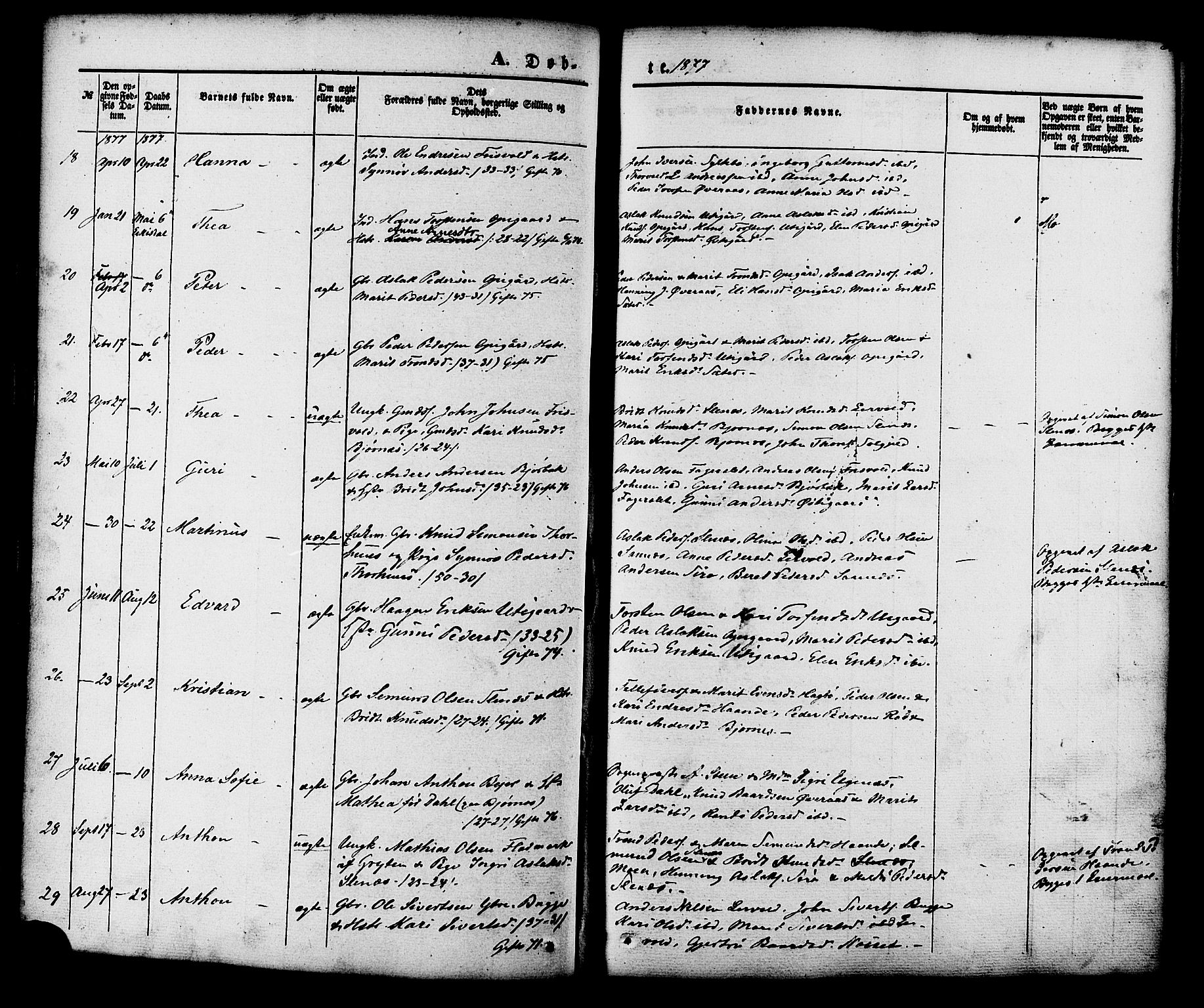 Ministerialprotokoller, klokkerbøker og fødselsregistre - Møre og Romsdal, AV/SAT-A-1454/552/L0637: Ministerialbok nr. 552A01, 1845-1879, s. 84