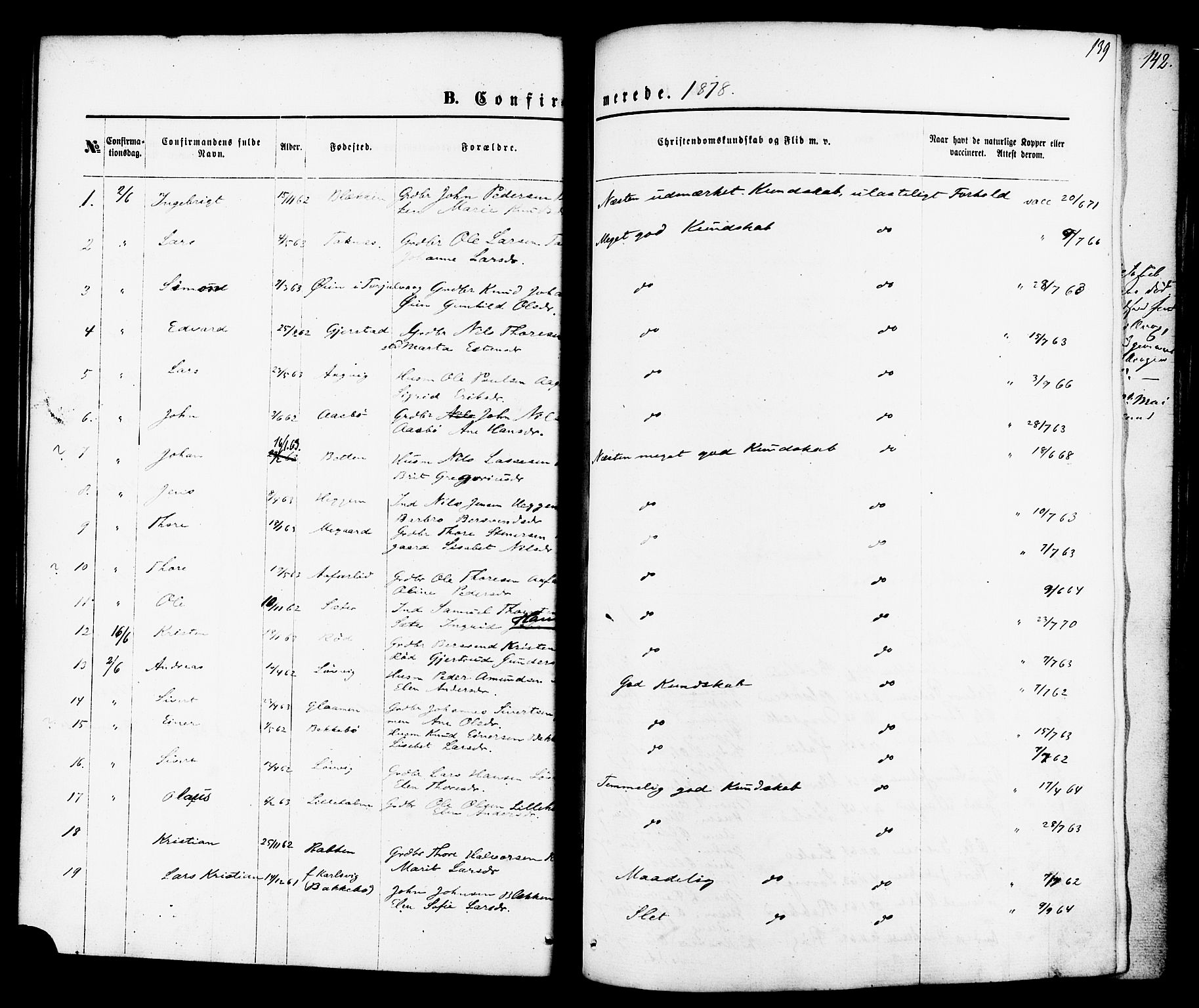 Ministerialprotokoller, klokkerbøker og fødselsregistre - Møre og Romsdal, AV/SAT-A-1454/576/L0884: Ministerialbok nr. 576A02, 1865-1879, s. 139