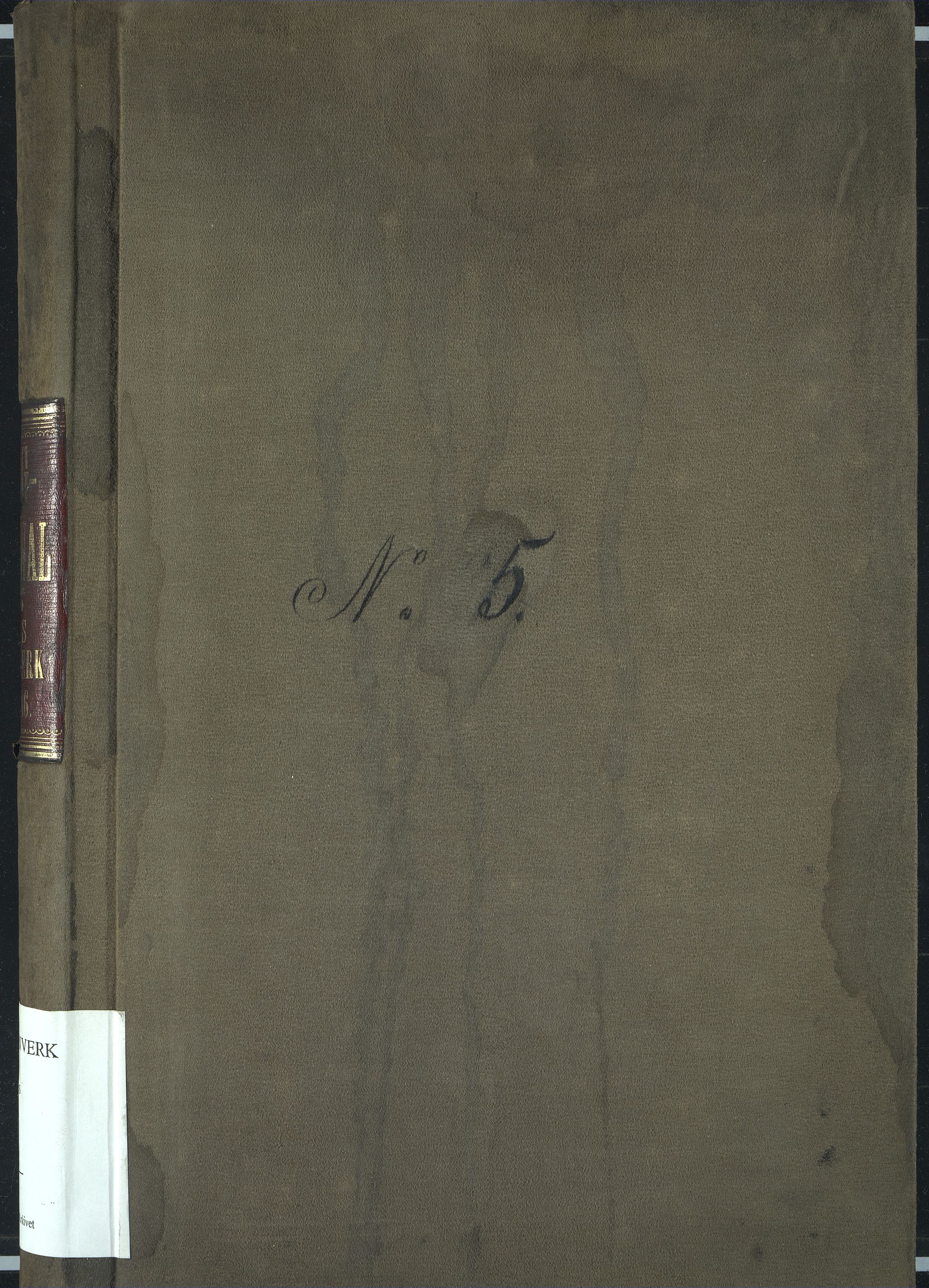 Næs Jernverk, NESJ/NJM-004/09/L0008: Dag-journal - boks 9.8, 1885-1886