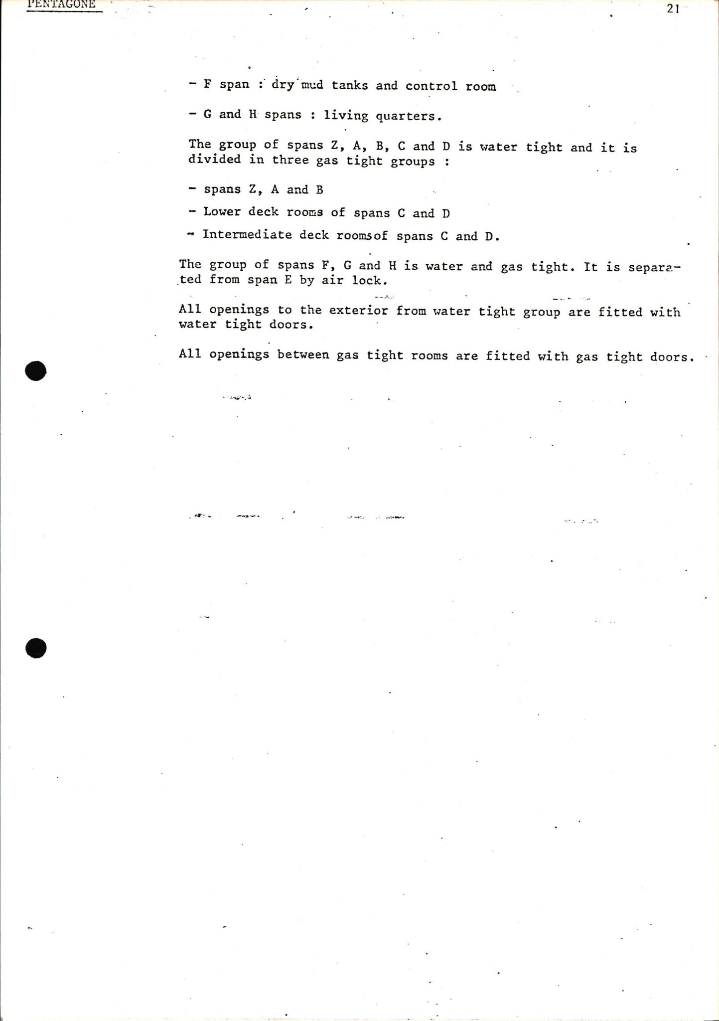 Pa 1503 - Stavanger Drilling AS, AV/SAST-A-101906/2/E/Eb/Ebb/L0001: Alexander L. Kielland plattform - Operation manual, 1976, s. 28