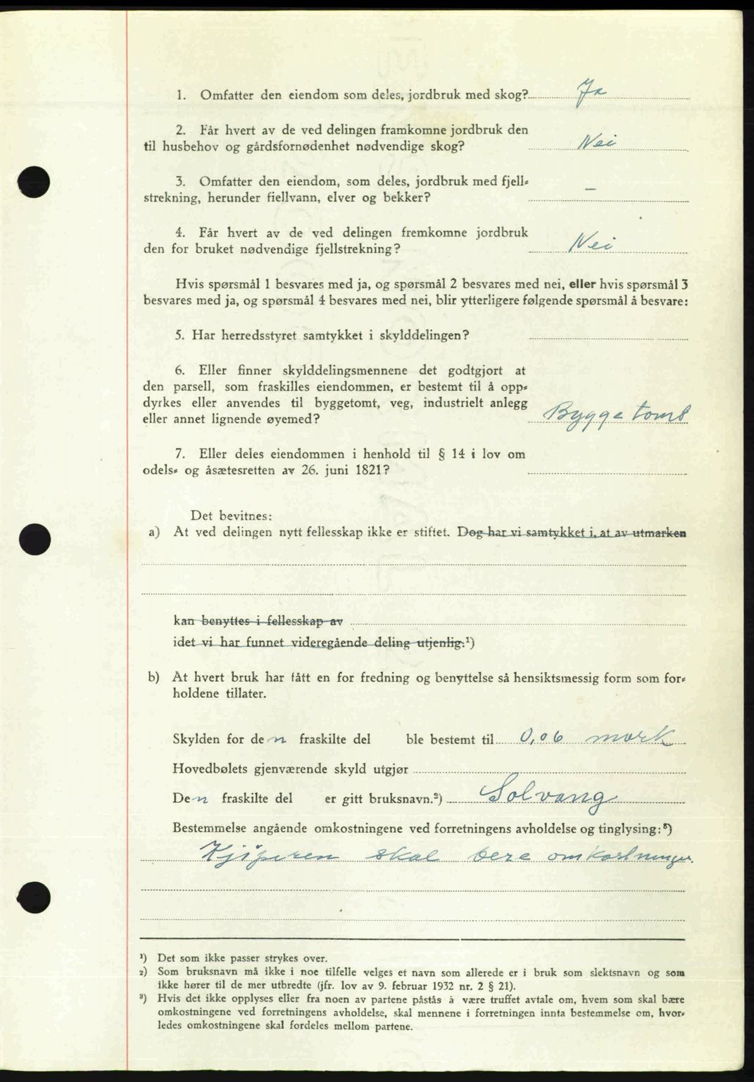 Romsdal sorenskriveri, SAT/A-4149/1/2/2C: Pantebok nr. A24, 1947-1947, Dagboknr: 2794/1947