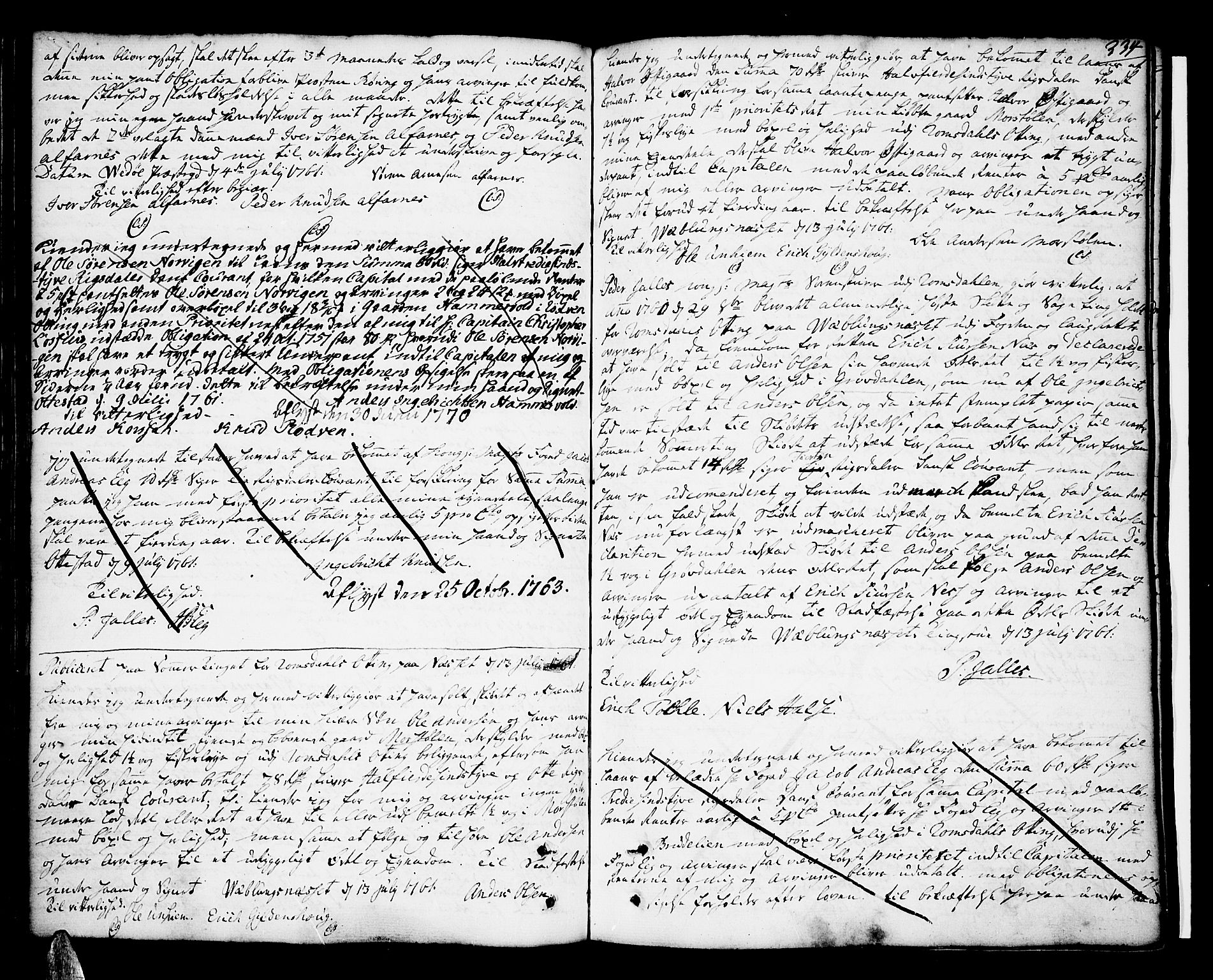 Romsdal sorenskriveri, SAT/A-4149/1/2/2C/L0003: Pantebok nr. 3, 1747-1767, s. 234