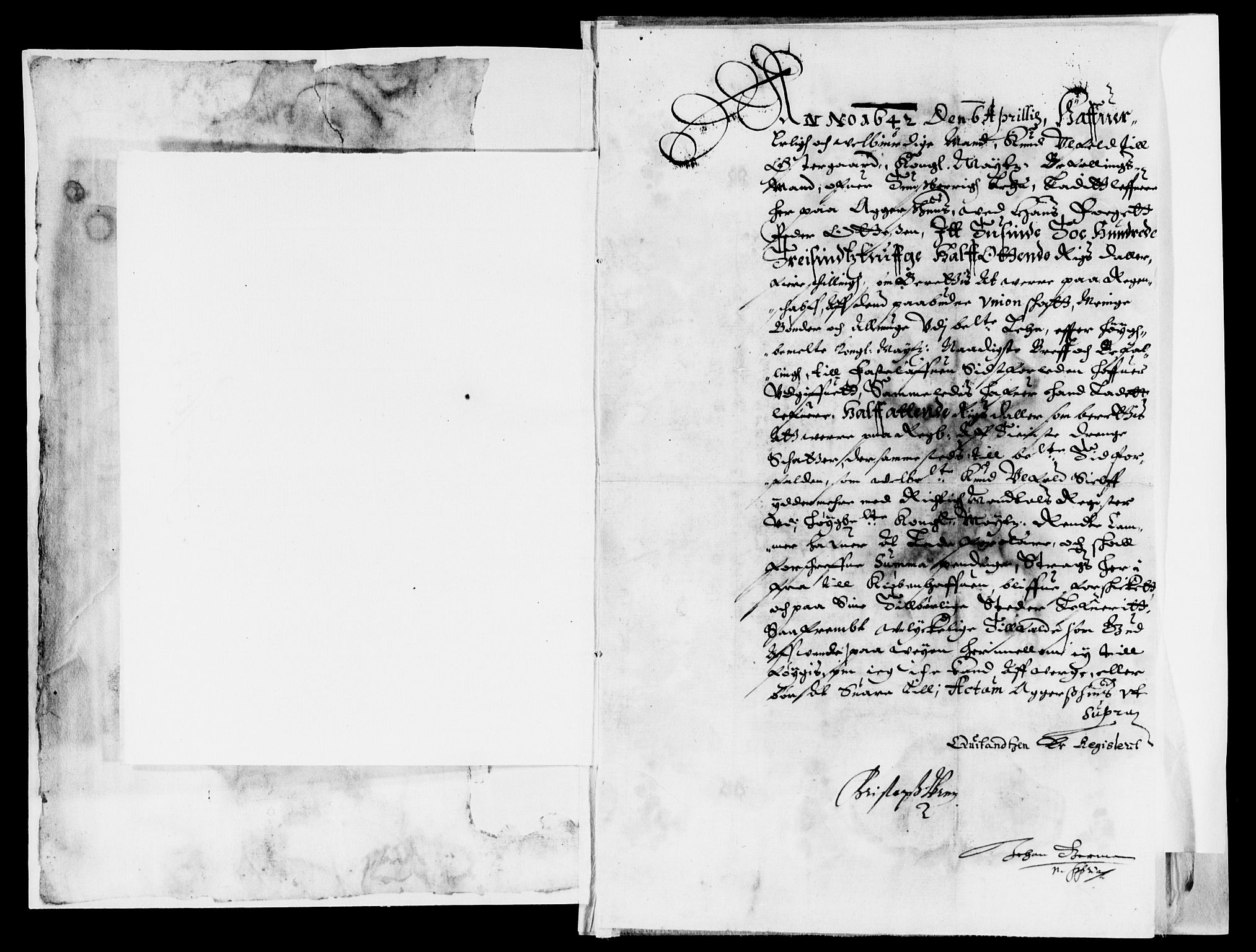 Rentekammeret inntil 1814, Reviderte regnskaper, Lensregnskaper, AV/RA-EA-5023/R/Rb/Rbo/L0022: Tønsberg len, 1641-1642