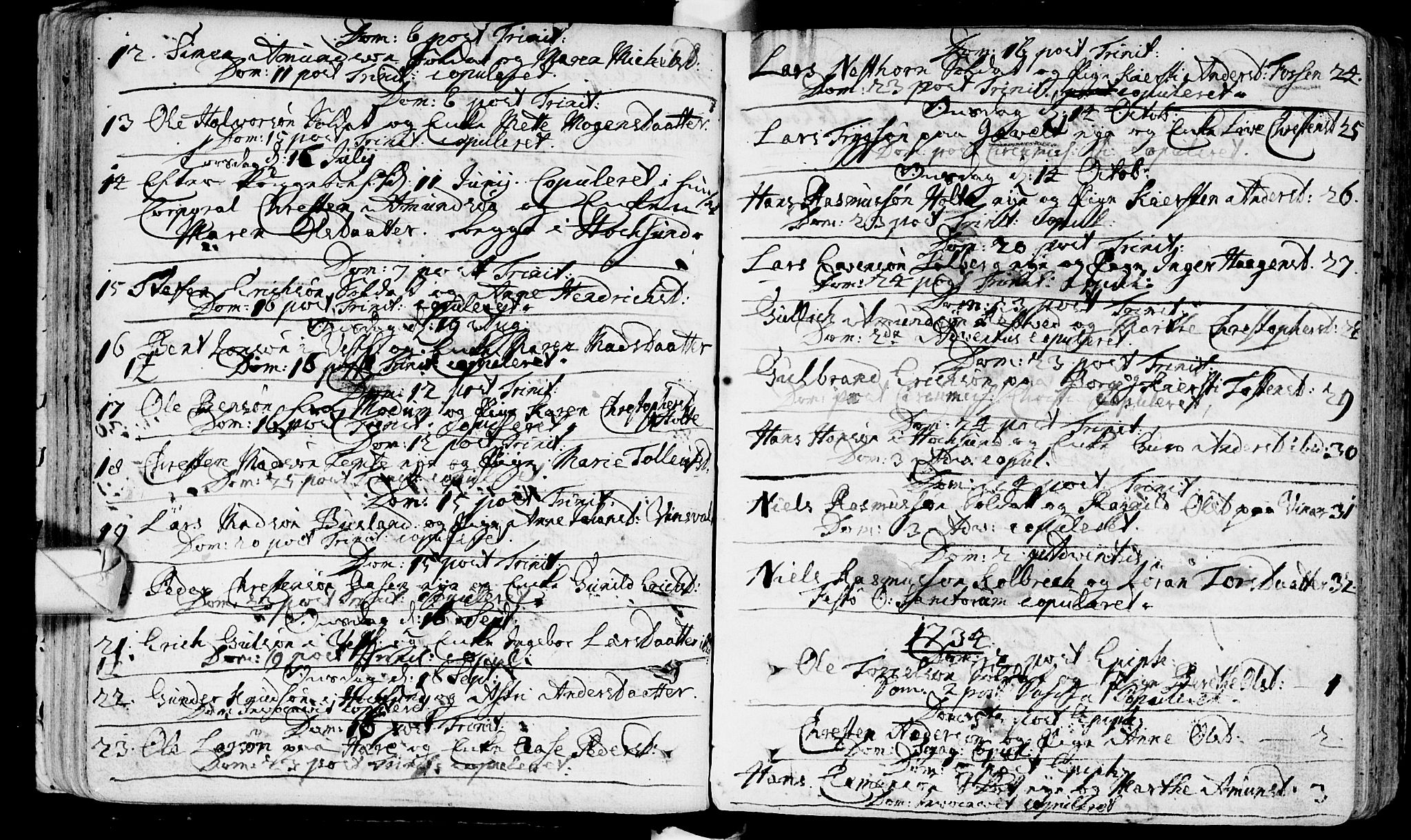 Eiker kirkebøker, AV/SAKO-A-4/F/Fa/L0005: Ministerialbok nr. I 5 /1, 1705-1759