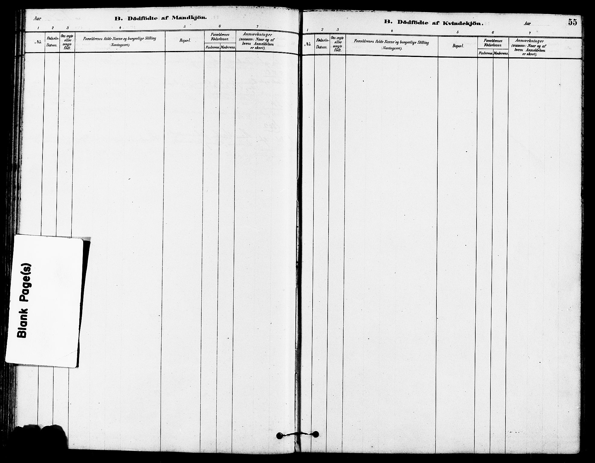Høyland sokneprestkontor, SAST/A-101799/001/30BA/L0012: Ministerialbok nr. A 11, 1878-1889, s. 55