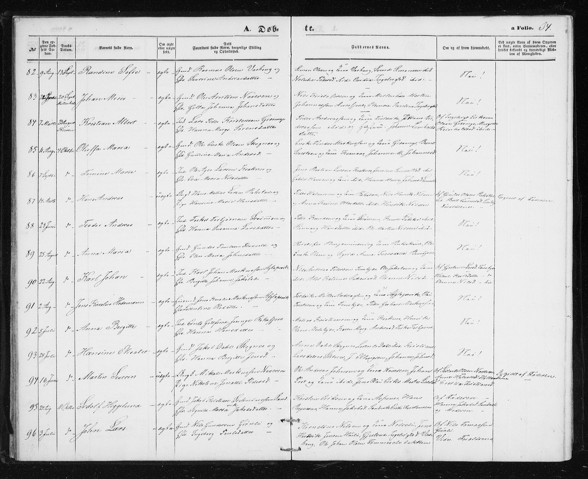 Lenvik sokneprestembete, AV/SATØ-S-1310/H/Ha/Hab/L0004klokker: Klokkerbok nr. 4, 1859-1869, s. 34