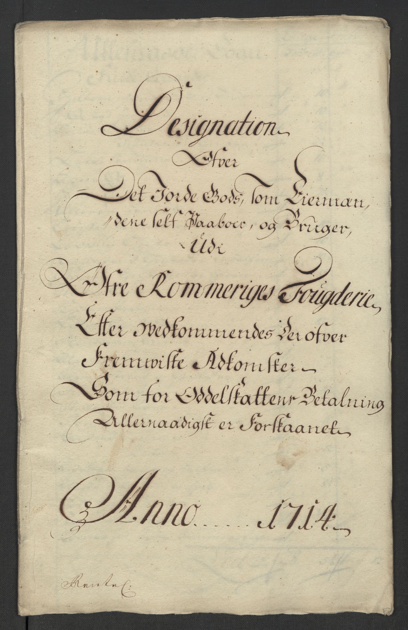 Rentekammeret inntil 1814, Reviderte regnskaper, Fogderegnskap, RA/EA-4092/R12/L0723: Fogderegnskap Øvre Romerike, 1713-1714, s. 191