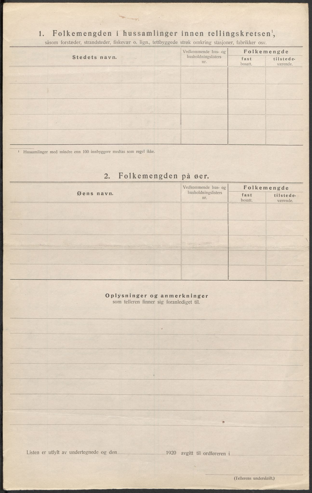 SAKO, Folketelling 1920 for 0623 Modum herred, 1920, s. 10