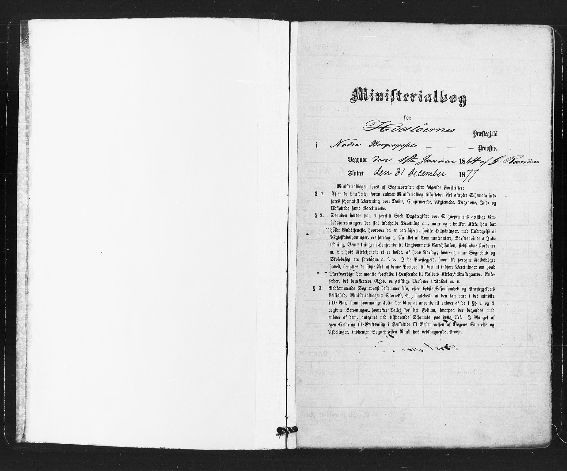 Hvaler prestekontor Kirkebøker, SAO/A-2001/F/Fa/L0007: Ministerialbok nr. I 7, 1864-1878