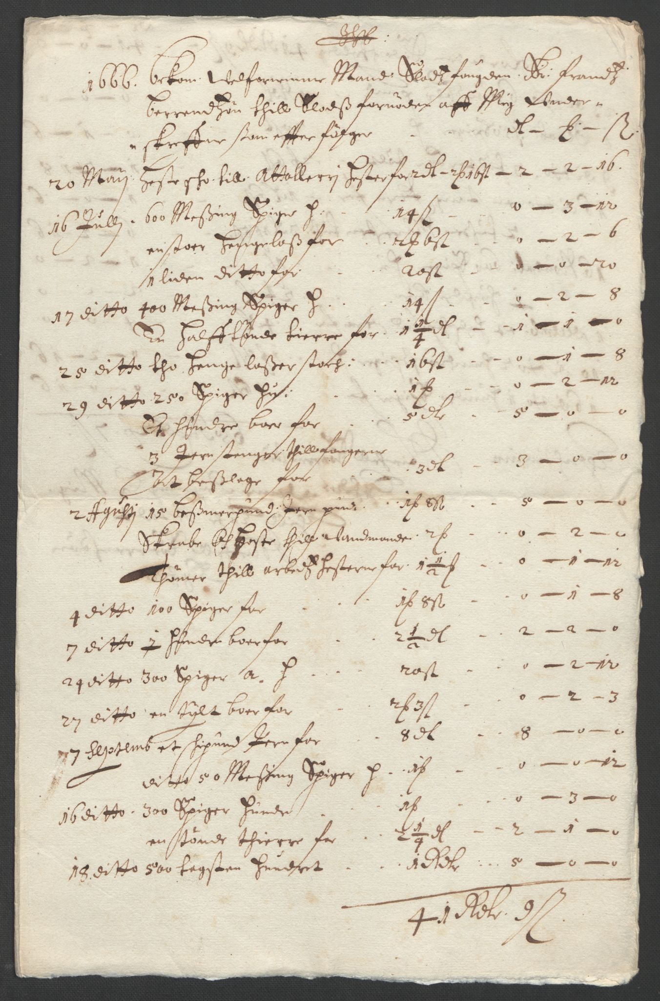 Rentekammeret inntil 1814, Reviderte regnskaper, Stiftamtstueregnskaper, Landkommissariatet på Akershus og Akershus stiftamt, RA/EA-5869/R/Rb/L0041: Akershus stiftamt, 1666